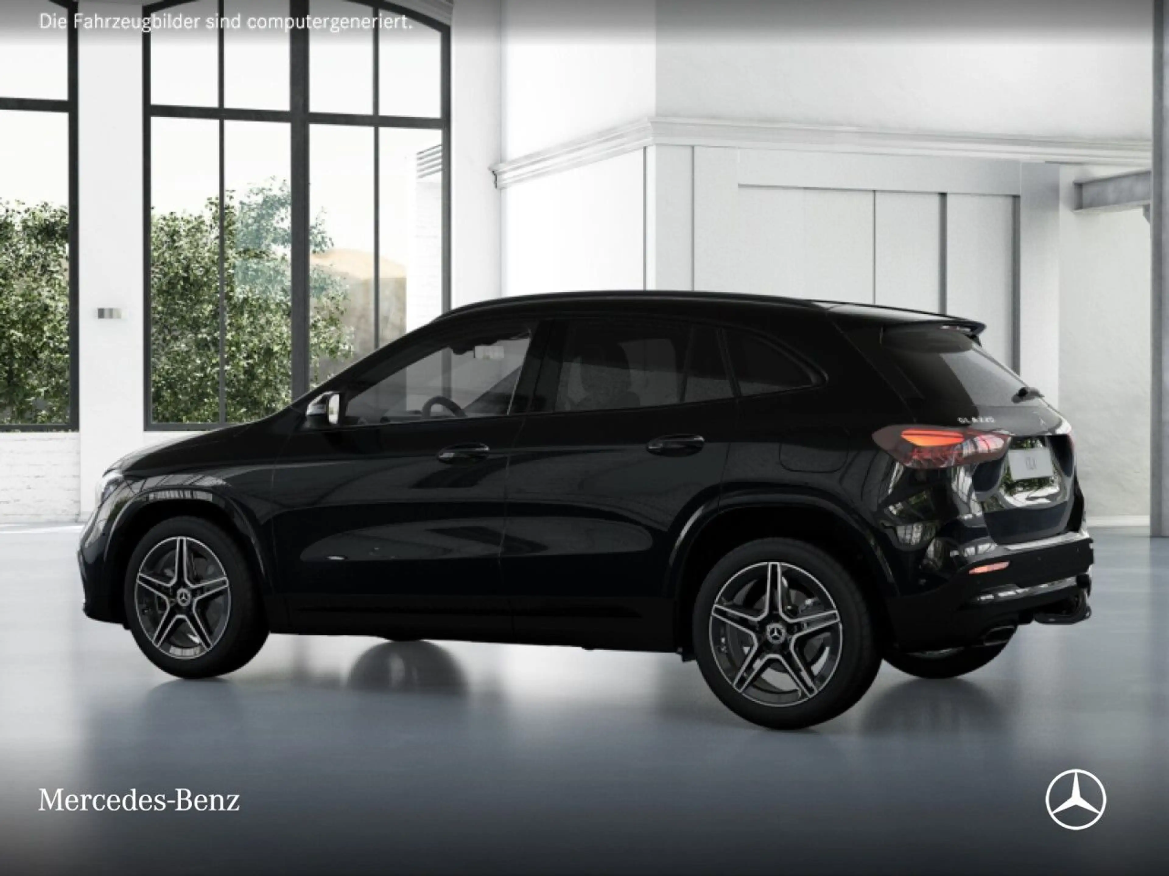 Mercedes-Benz GLA 220 4M AMG+NIGHT+AHK+MULTIBEAM+KAMERA+19"+TOTW — photo 14