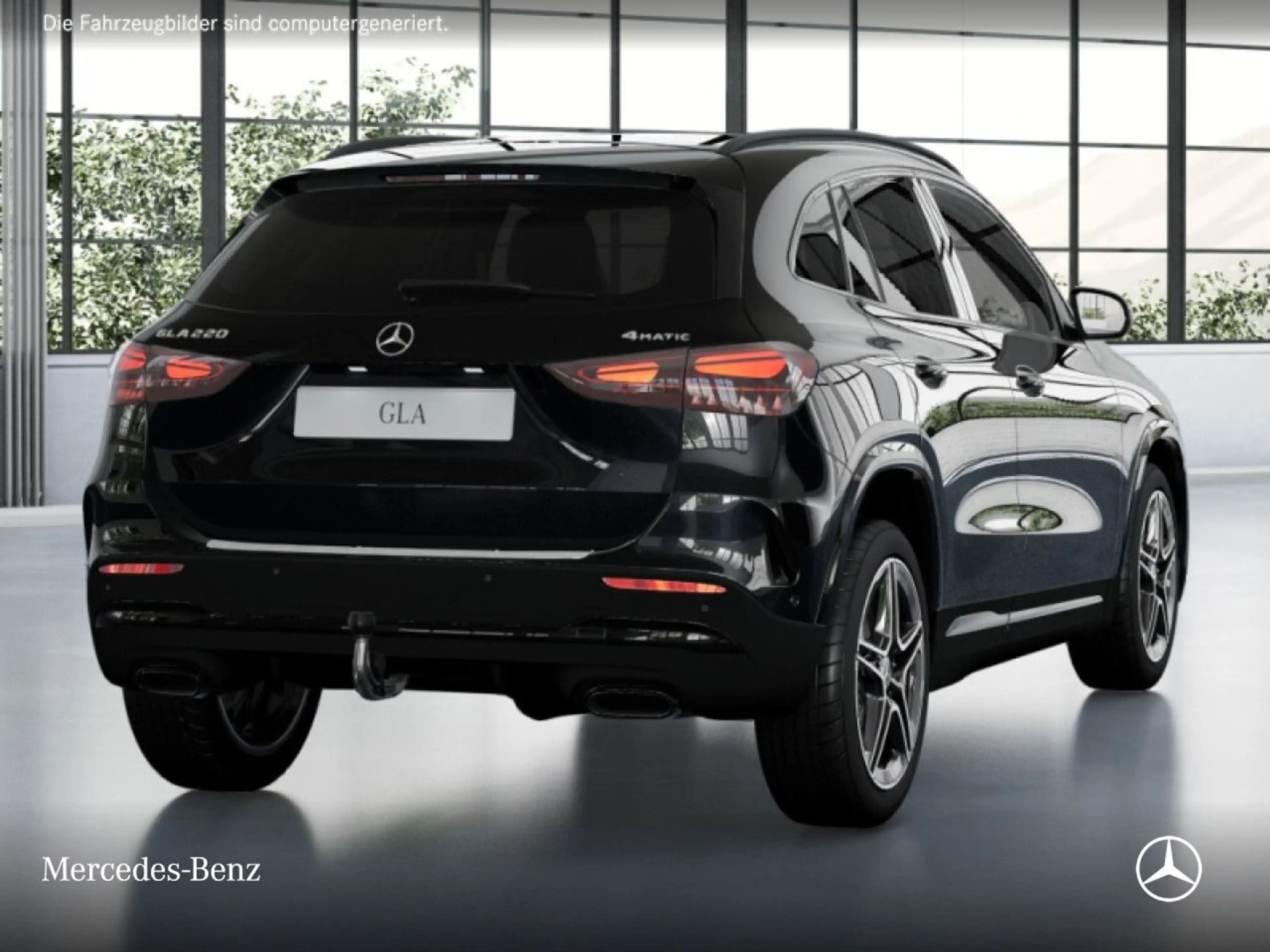 Mercedes-Benz GLA 220 4M AMG+NIGHT+AHK+MULTIBEAM+KAMERA+19"+TOTW — photo 4