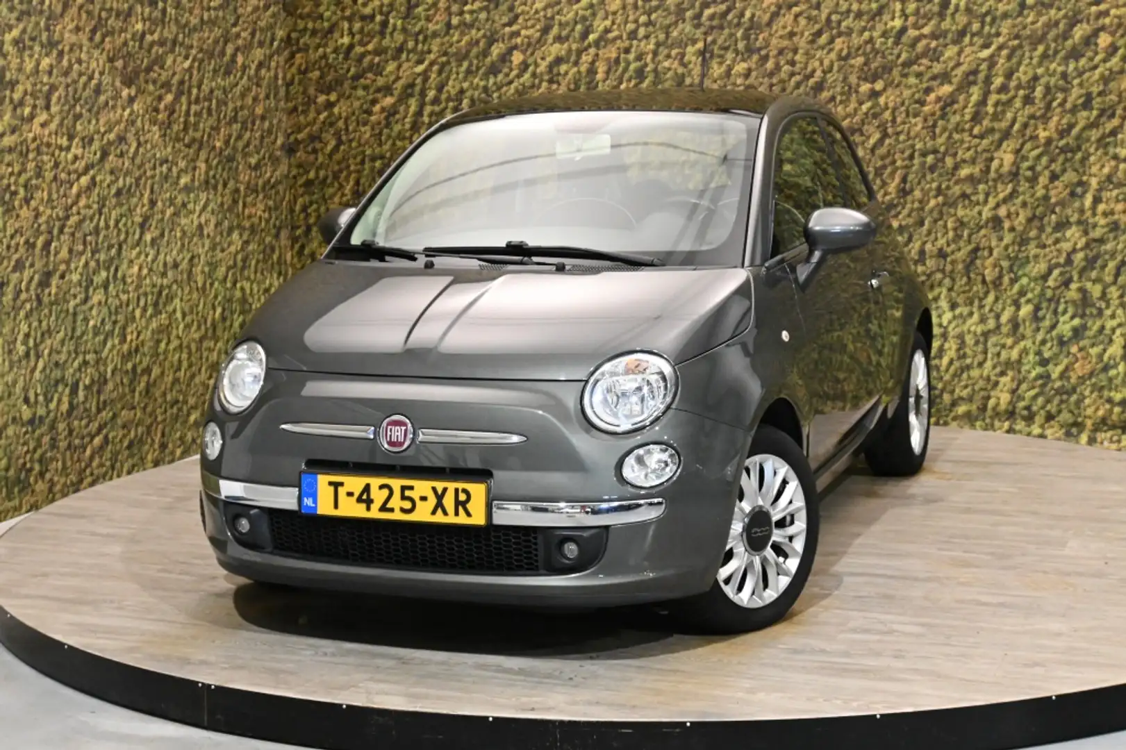 Fiat 500 1.2 Lounge | Panodak | Airco Grijs - 1