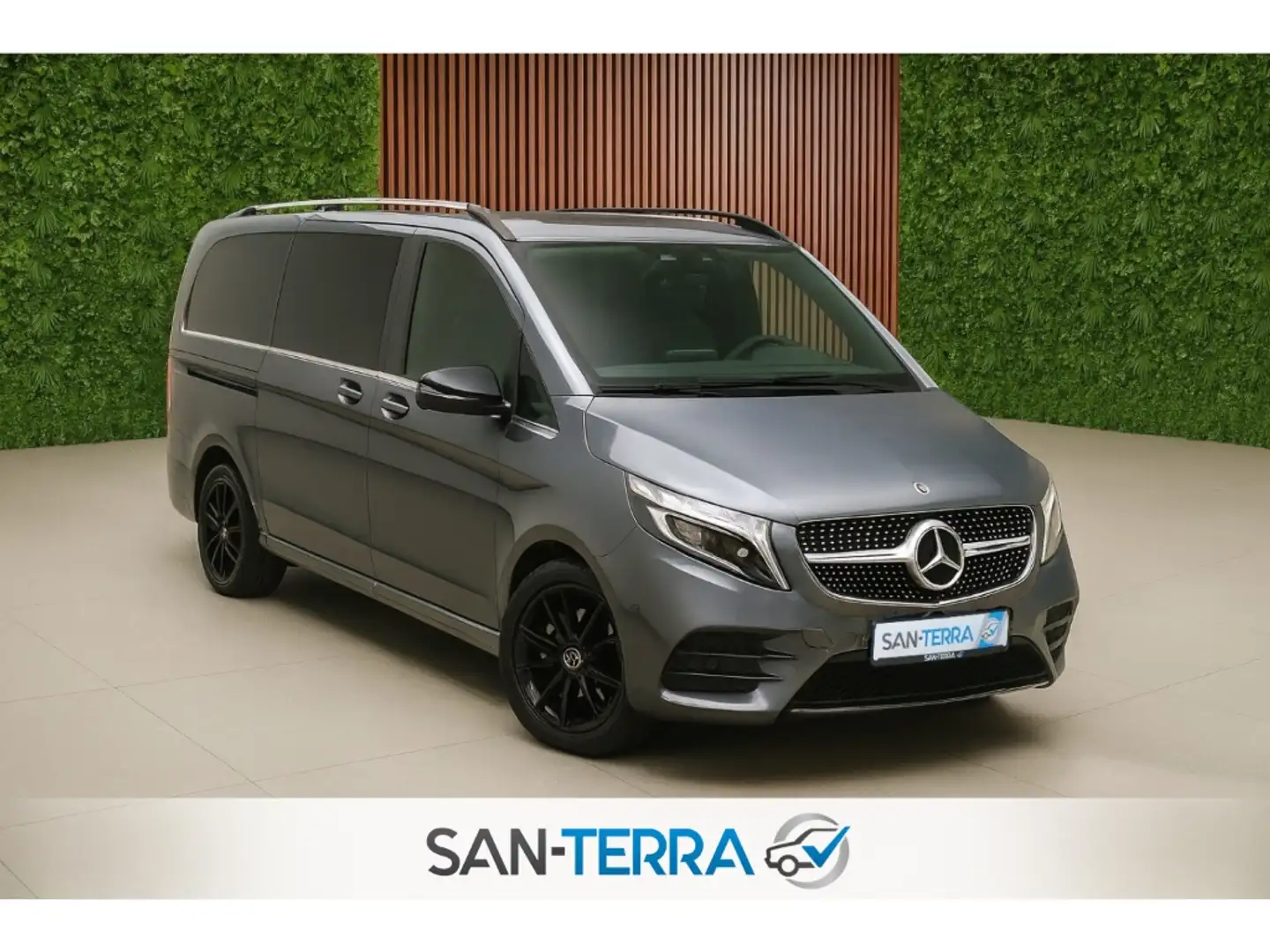 Mercedes-Benz V 300 d AVANTGARDE AMG 4M EXTRALANG LEDER*360-KAMERA* Grau - 1