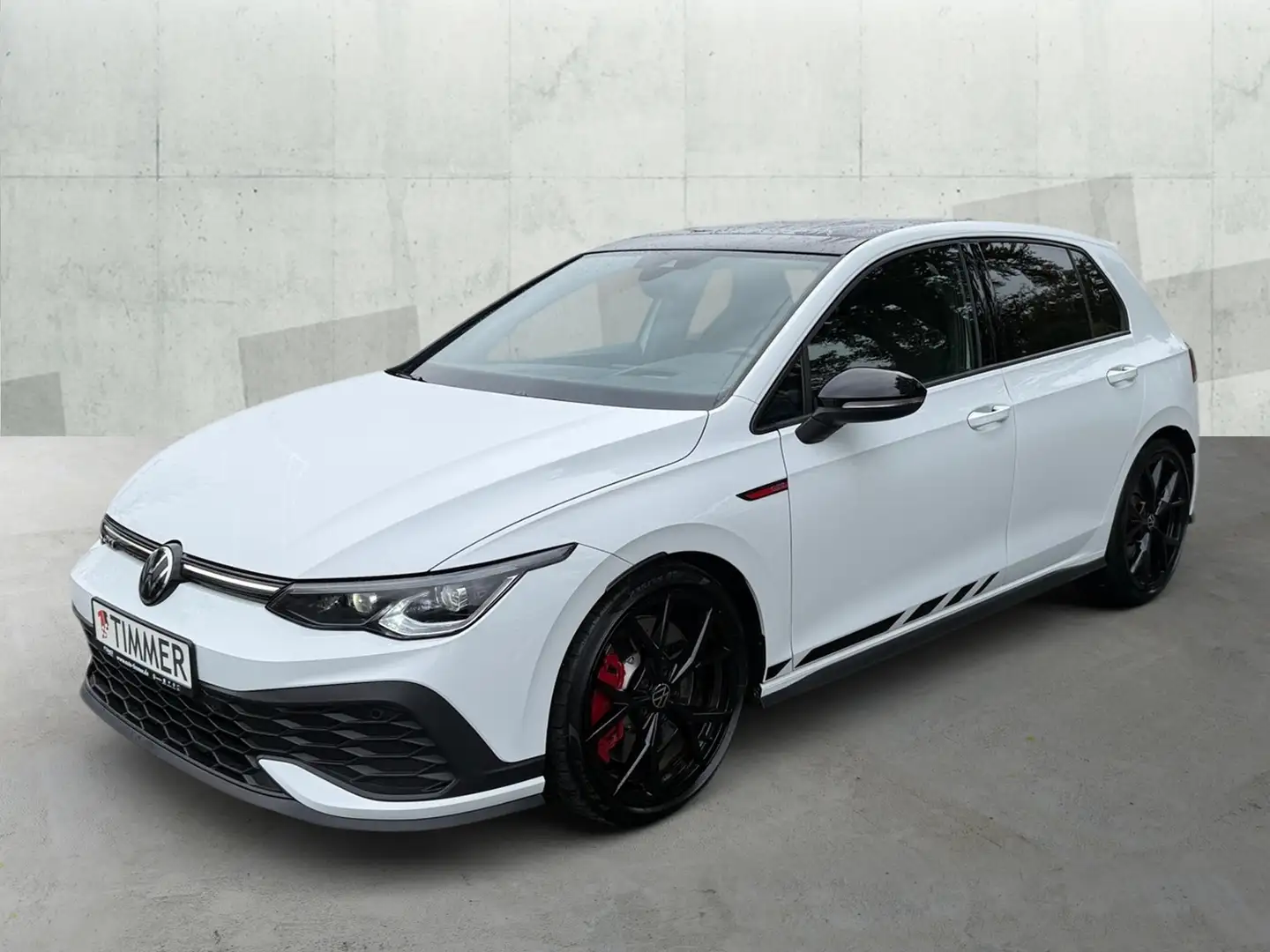Volkswagen Golf VIII 2.0 GTI CLUBSPORT BLACK *H&K *PANO *IQ.LIGHT Weiß - 2