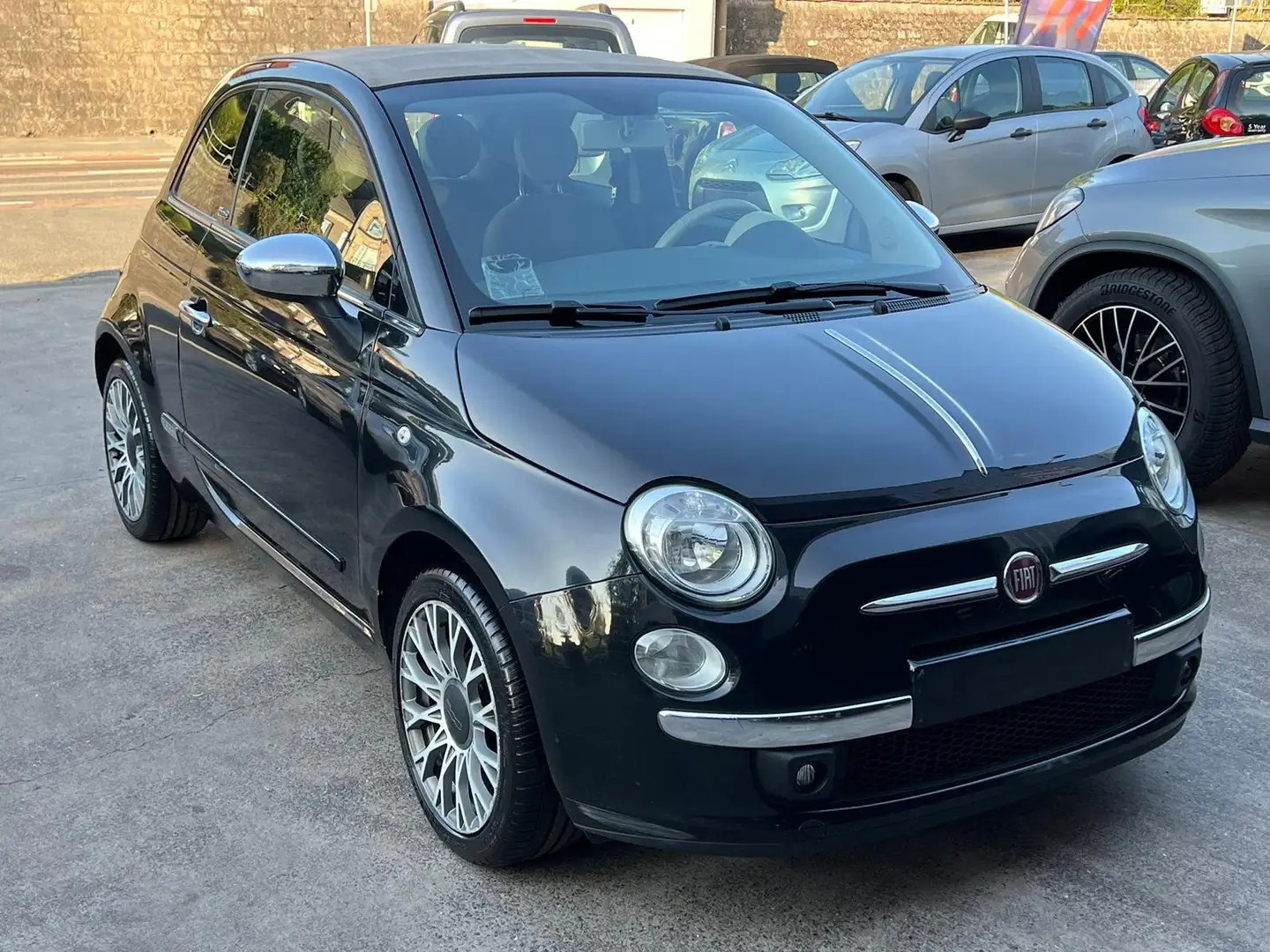 Fiat 500C 1.2i Pop Zwart - 2