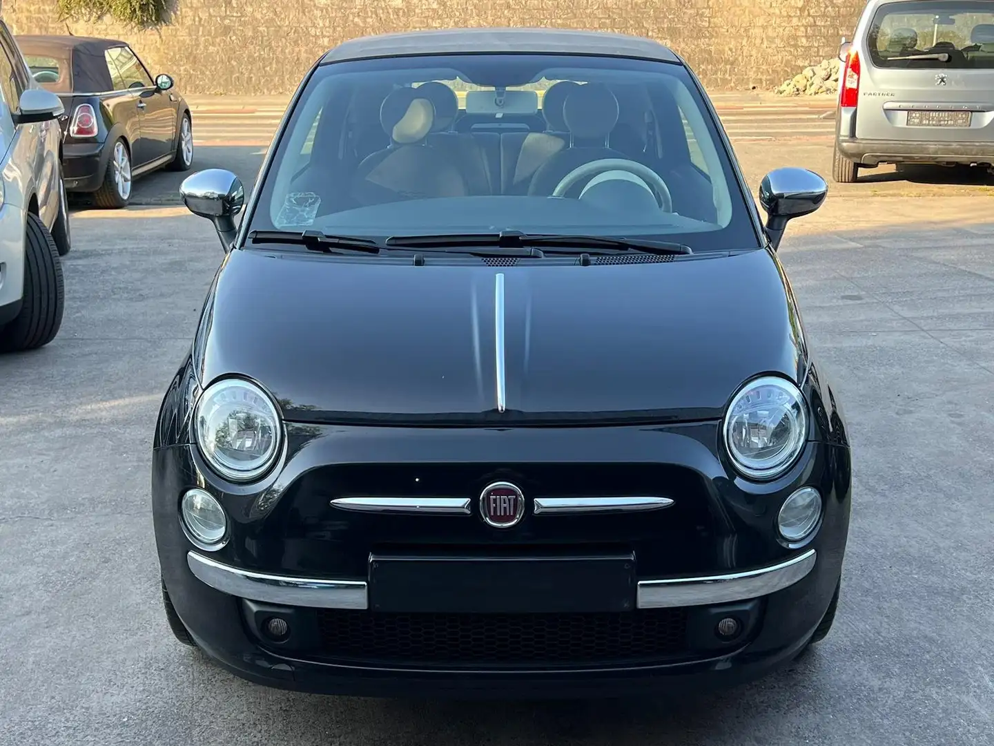 Fiat 500C 1.2i Pop Zwart - 1