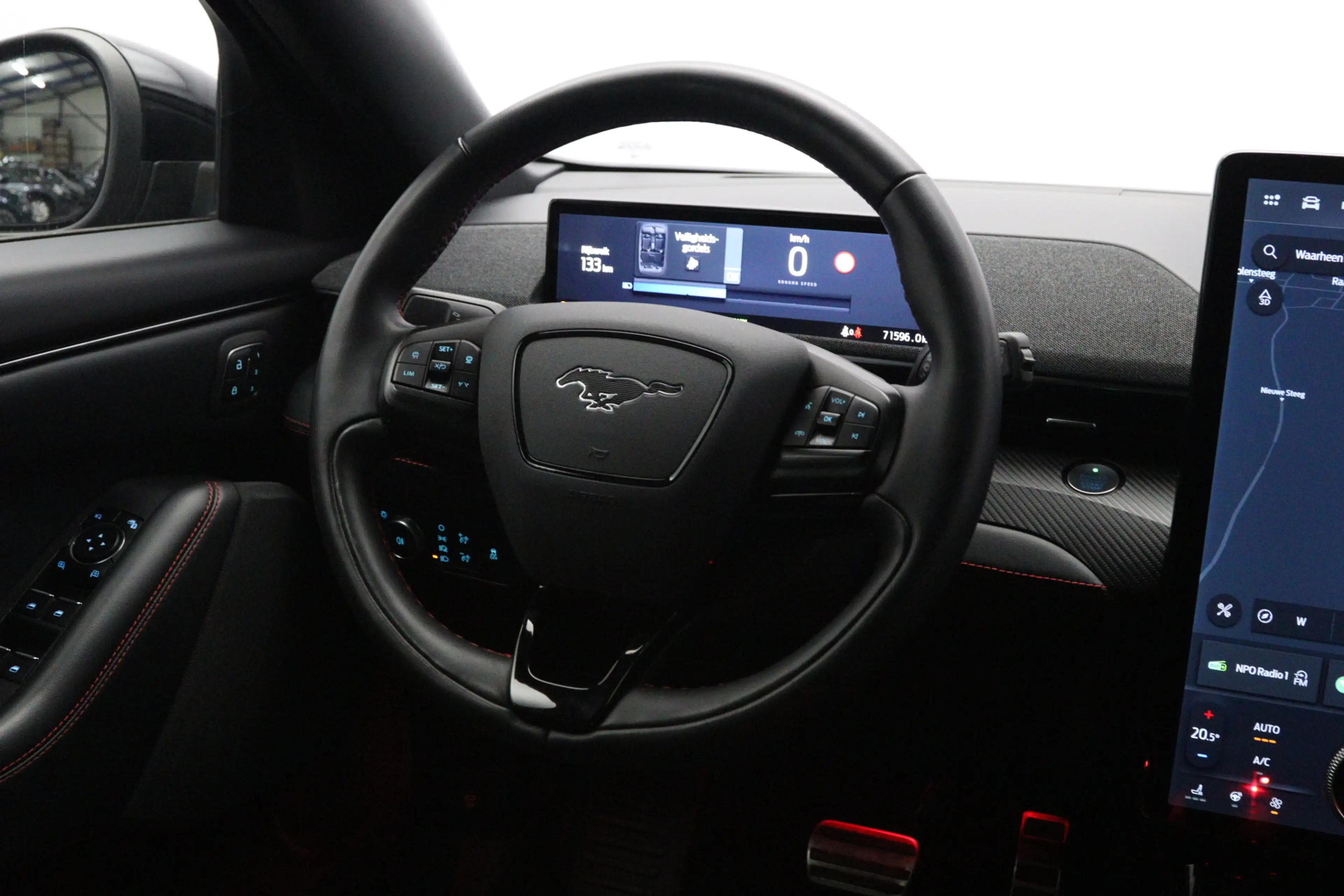 Ford Mustang Mach-E AWD 75 kWh 270 PK, SOH 95 %, Leder, Memory, Adap. — photo 17