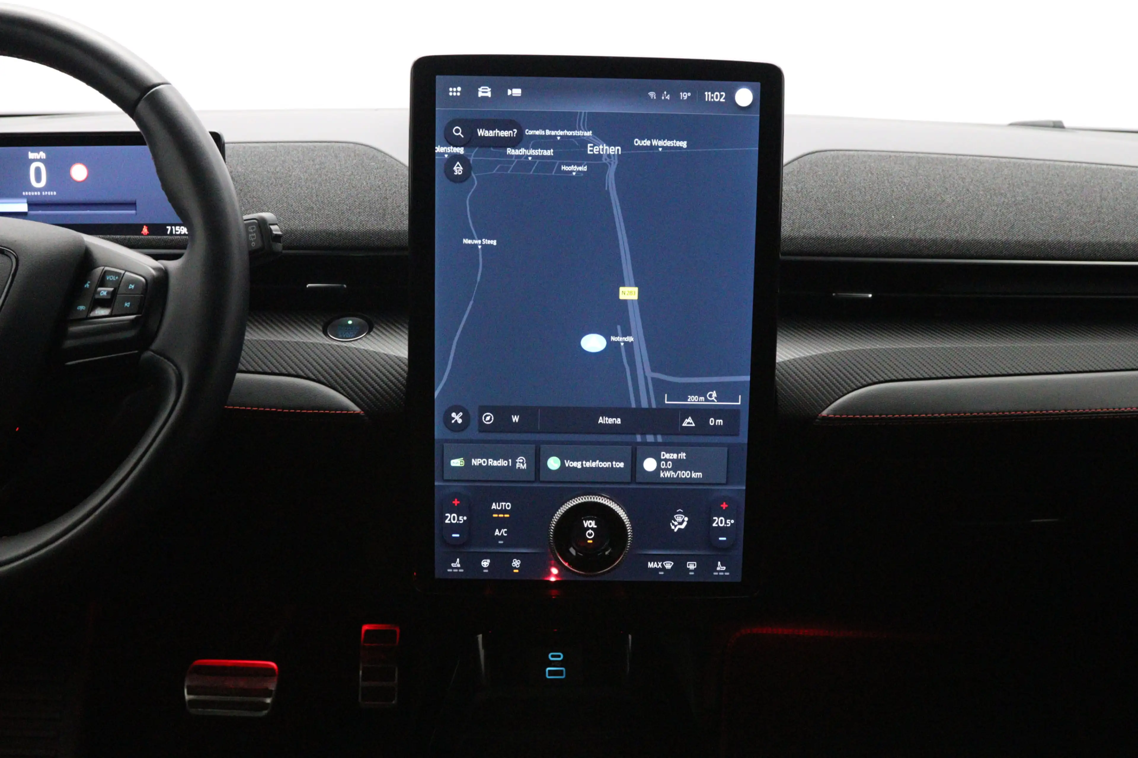 Ford Mustang Mach-E AWD 75 kWh 270 PK, SOH 95 %, Leder, Memory, Adap. — photo 27