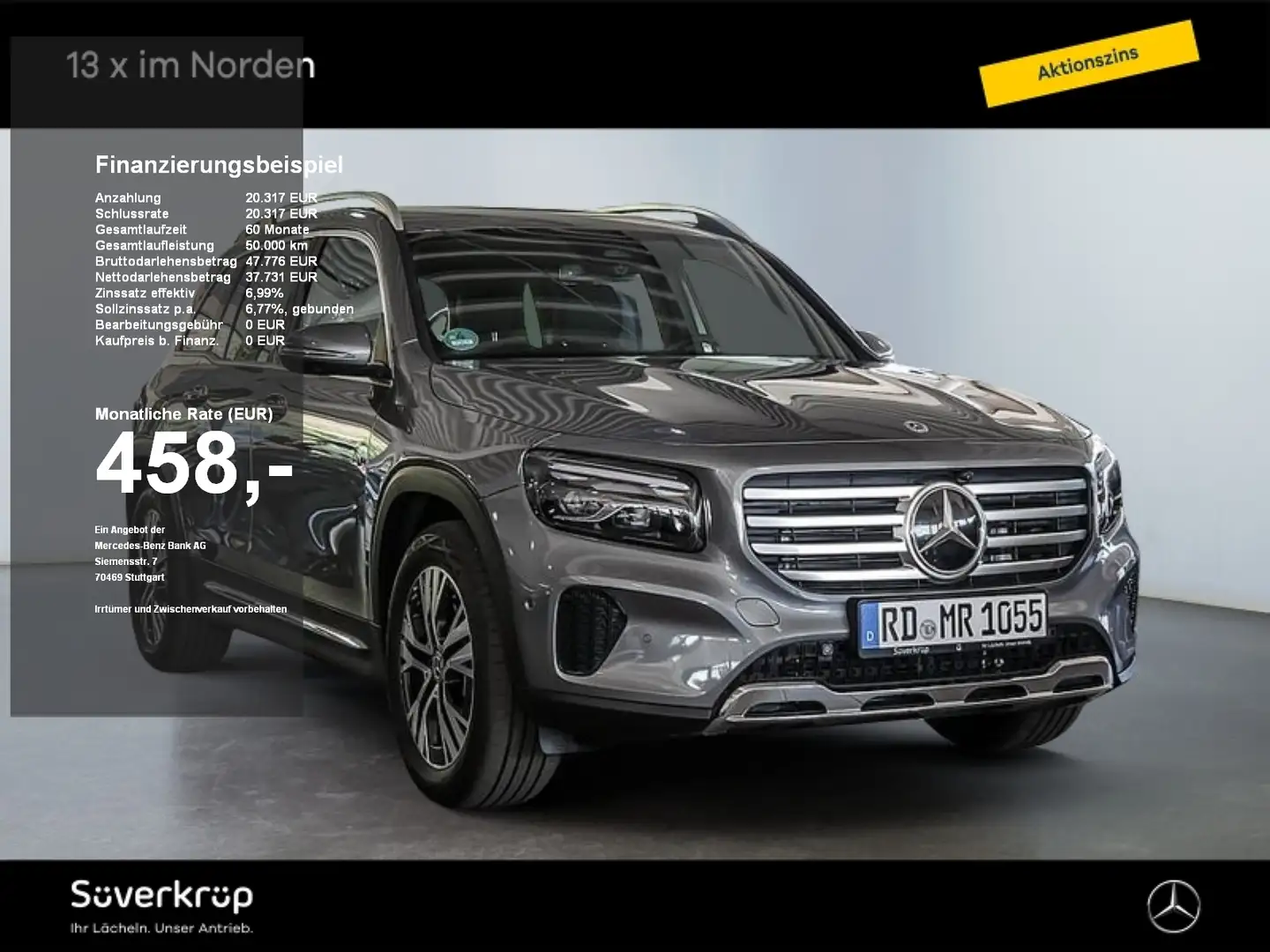 Mercedes-Benz GLB 200 Grigio - 1
