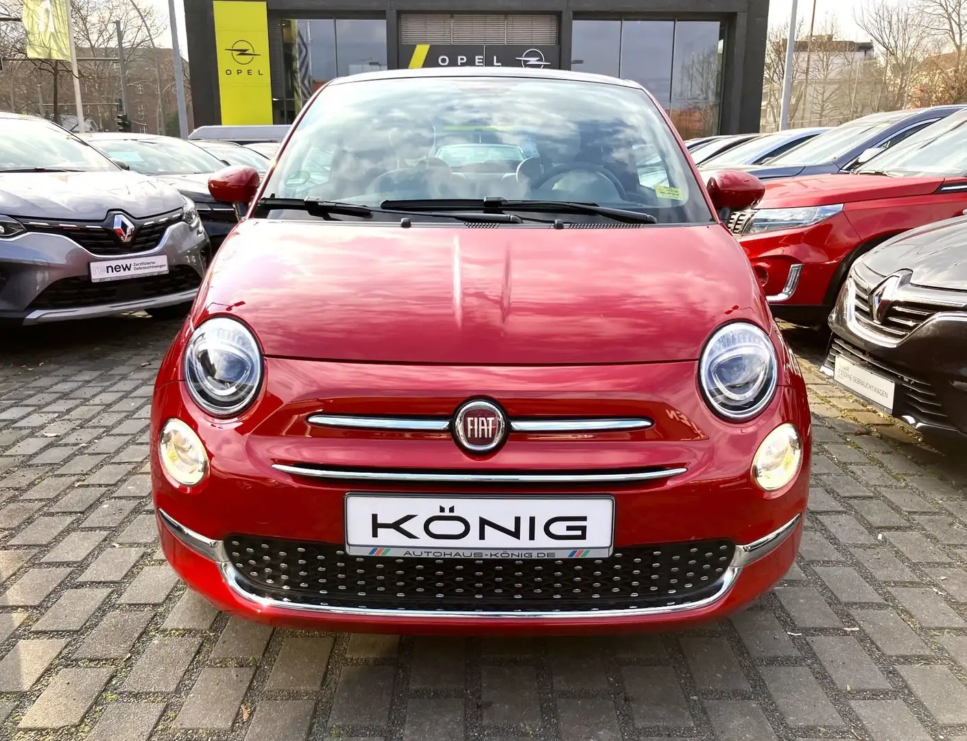 Fiat 500 1.0 GSE Hybrid DOLCEVITA Klima*CarPlay*PDC Rot - 2