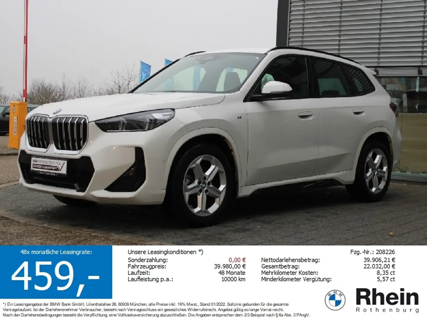 BMW X1 sDrive20i M Sport Navi LED Kamera DAP Plus Weiß - 1