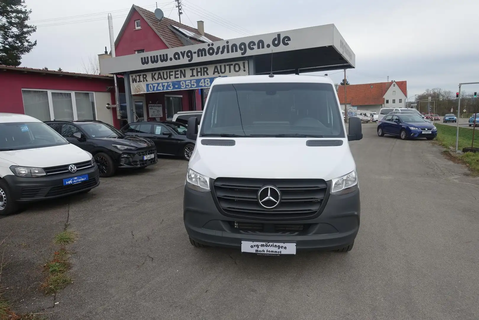 Mercedes-Benz Sprinter  315 2.0 CDI KAT, Pritsche, elektr.Fahrte Weiß - 2