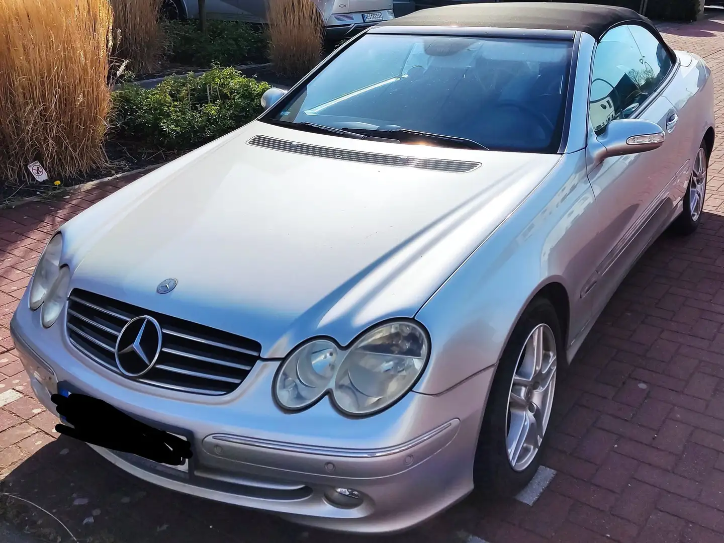 Mercedes-Benz CLK 200 CLK-Klasse Cabrio Cabrio Kompressor Automatik Avan Argent - 1