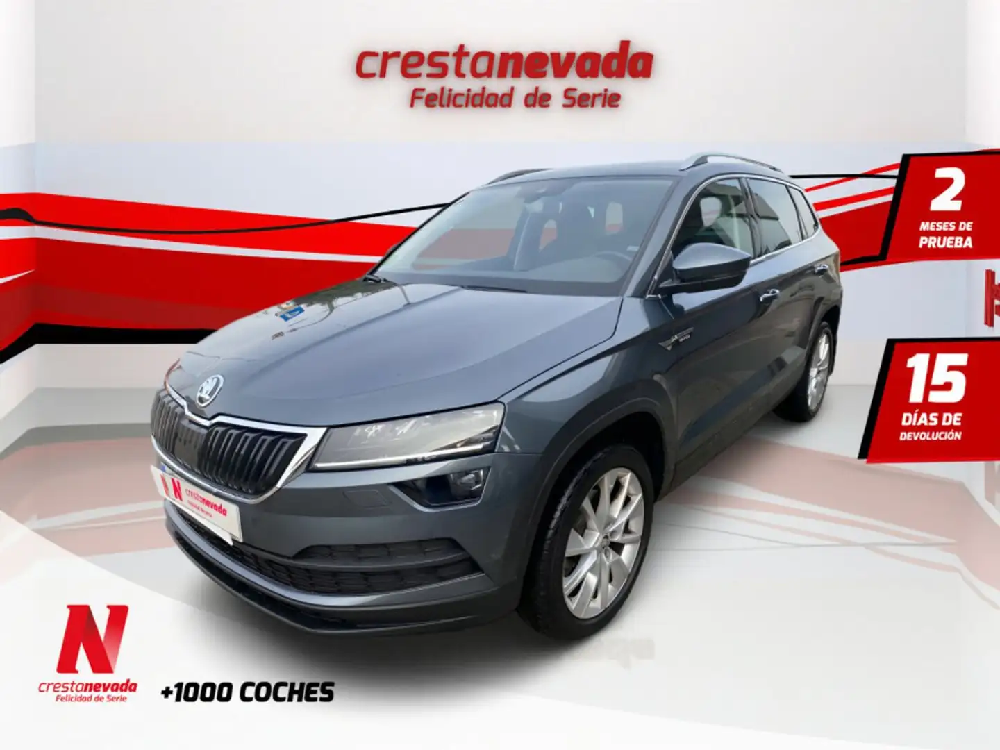 Skoda Karoq 1.5 TSI Style ACT DSG Gris - 1