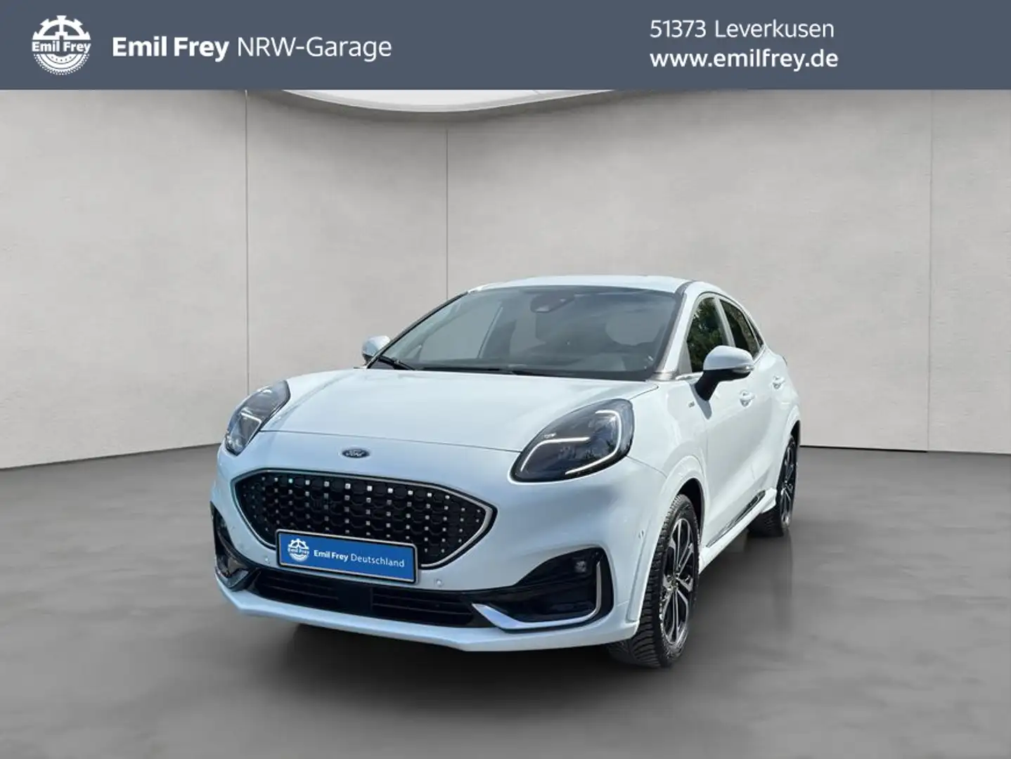 Ford Puma 1.0 EcoBoost Hybrid ST-LINE VIGNALE Weiß - 1