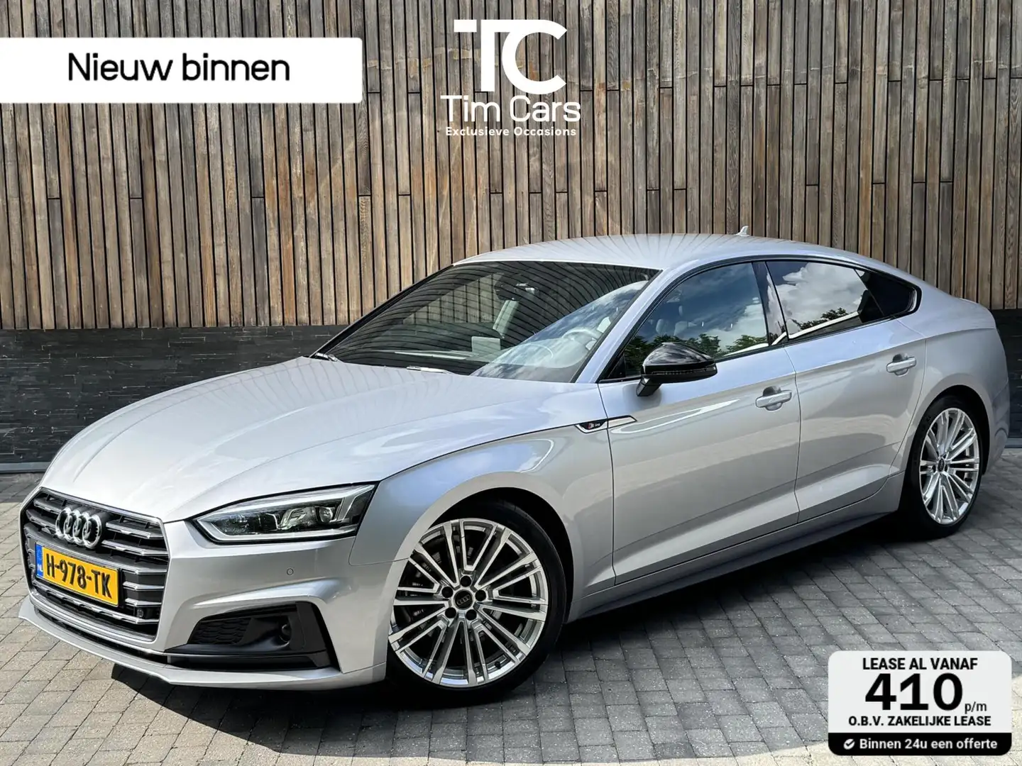 Audi A5 Sportback 35 TFSI S-line black edition Automaat | Gris - 1