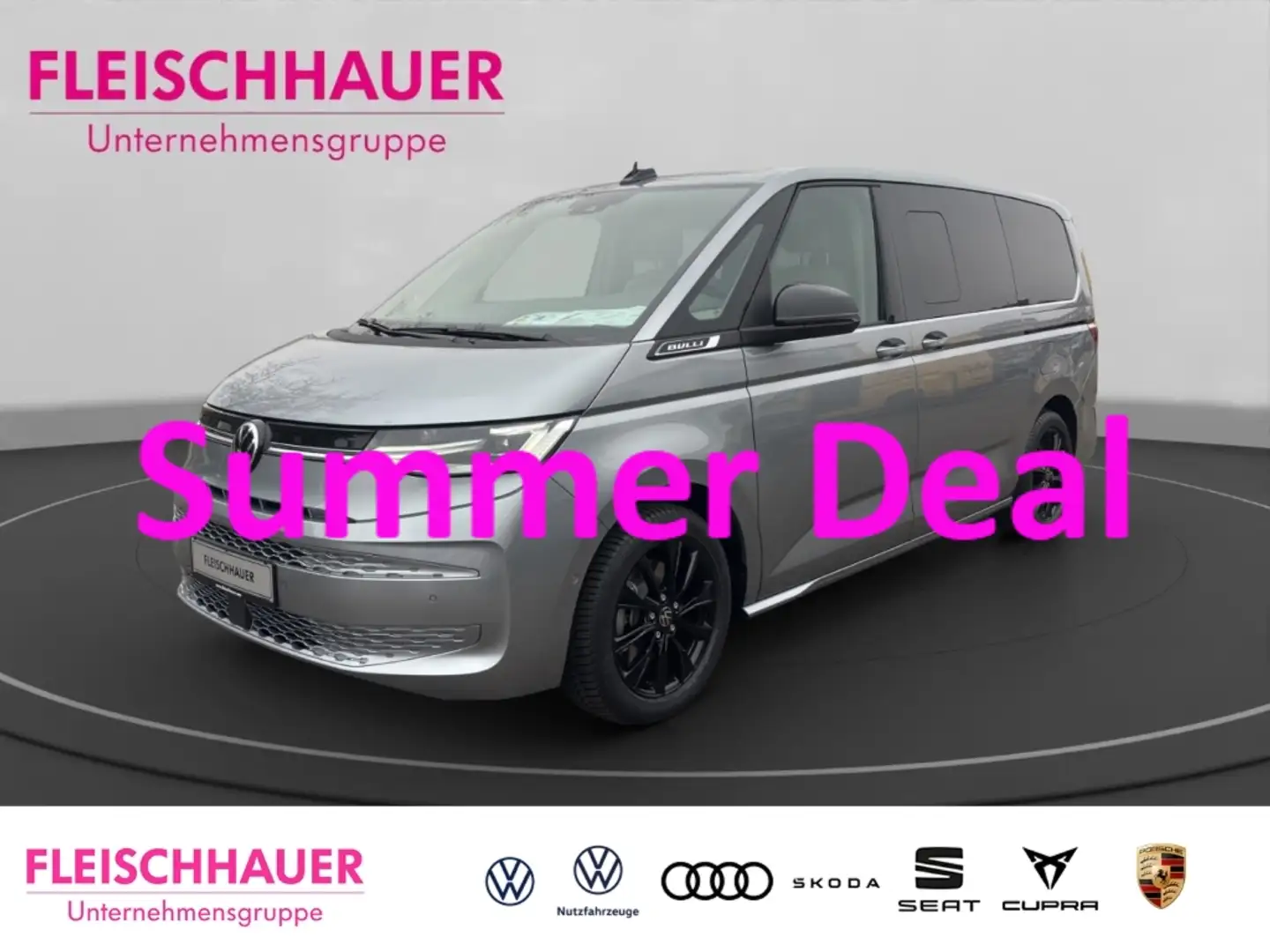 Volkswagen T7 Multivan Goal lang 2,0 l 110 kW TDI                 VK 7676 Silber - 1
