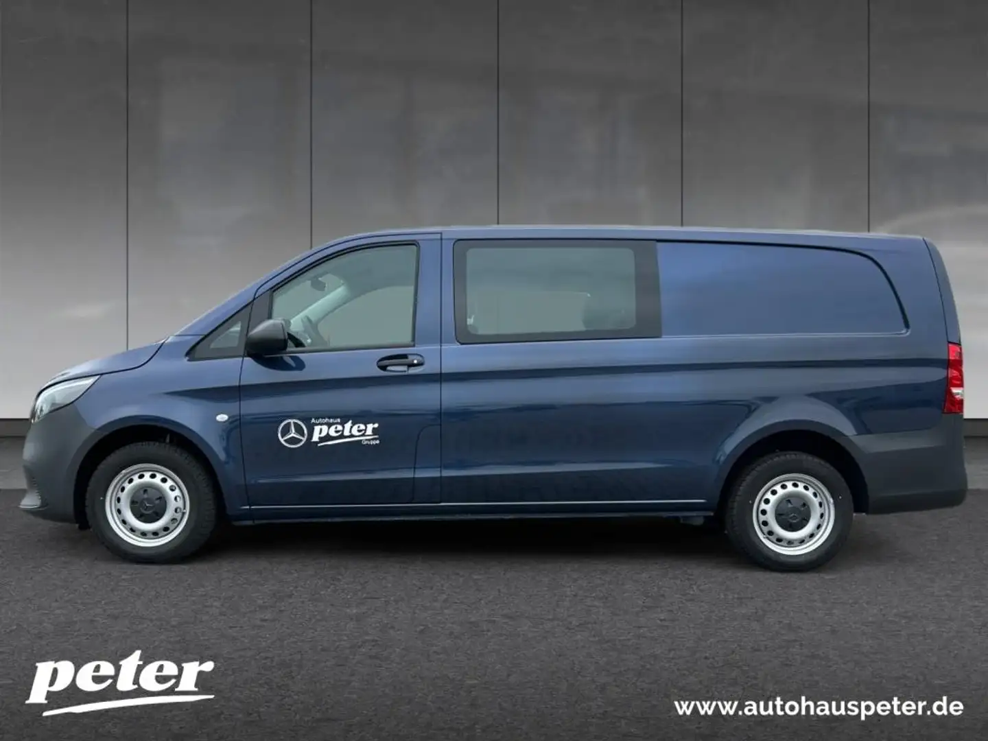 Mercedes-Benz Vito 114 CDI Mixto Neues Modell KLIMA+MBUX+KAMERA Blau - 2