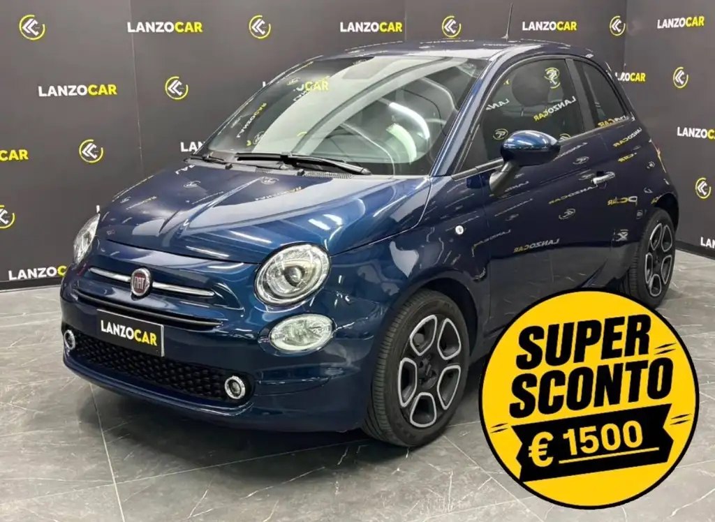 Fiat 500, 1.0 HYBRID CONNECT 70CV *DIVERSI COLORI*, colore blu, 2023, ibrida | usata in vendita da LANZOCAR