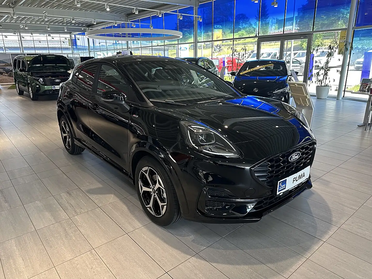 Ford Puma 1,0 EcoBoost Hybrid ST-Line Schwarz - 1