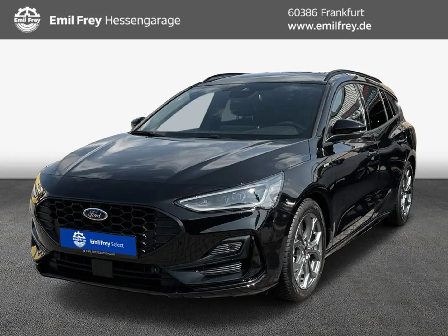Ford Focus Turnier 1.0 EcoBoost Hybrid Aut. ST-LINE Schwarz - 1