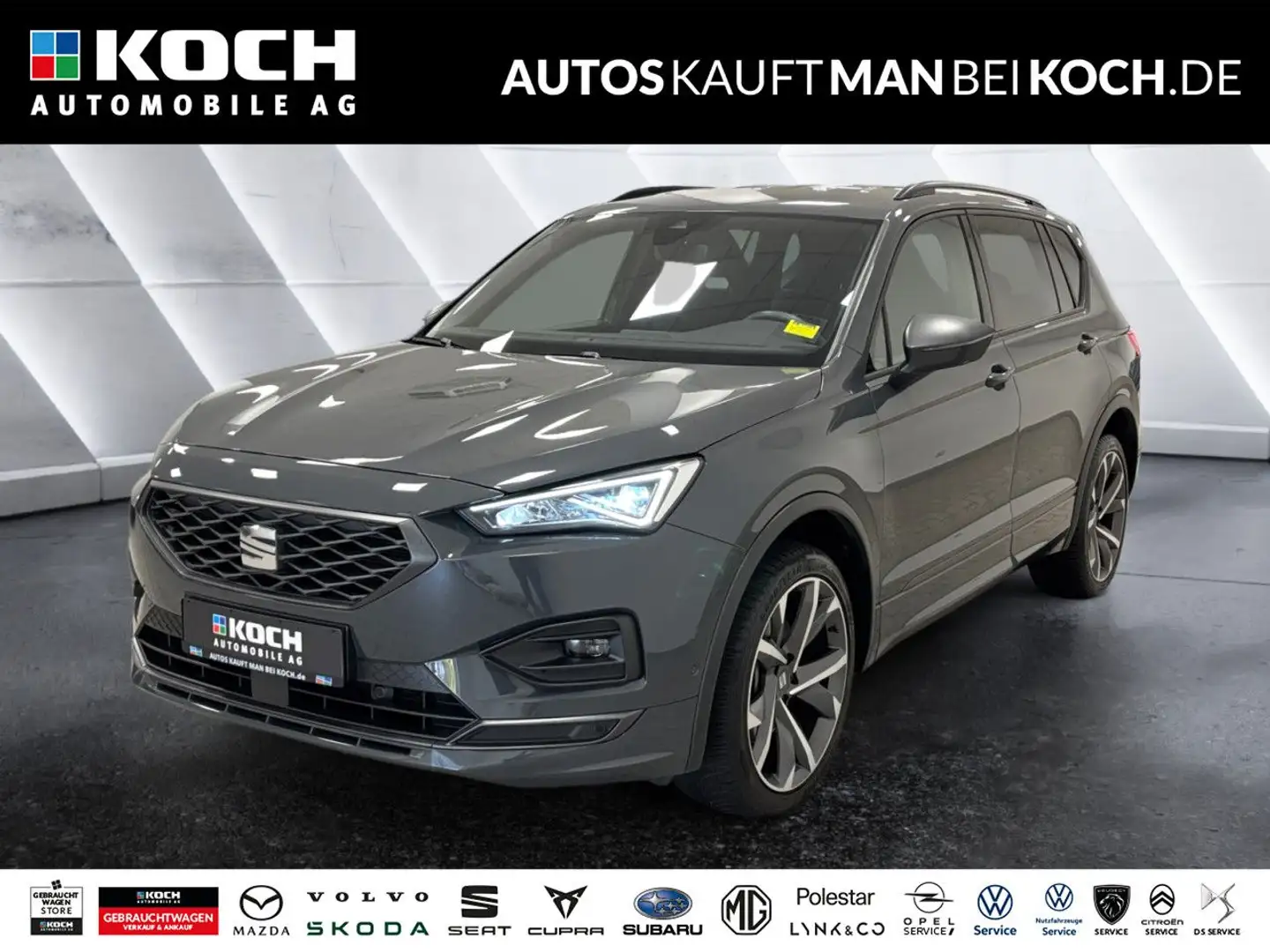 SEAT Tarraco 2.0TSI DSG 4Drive FR PARKL LED BEATS 20" Grau - 1