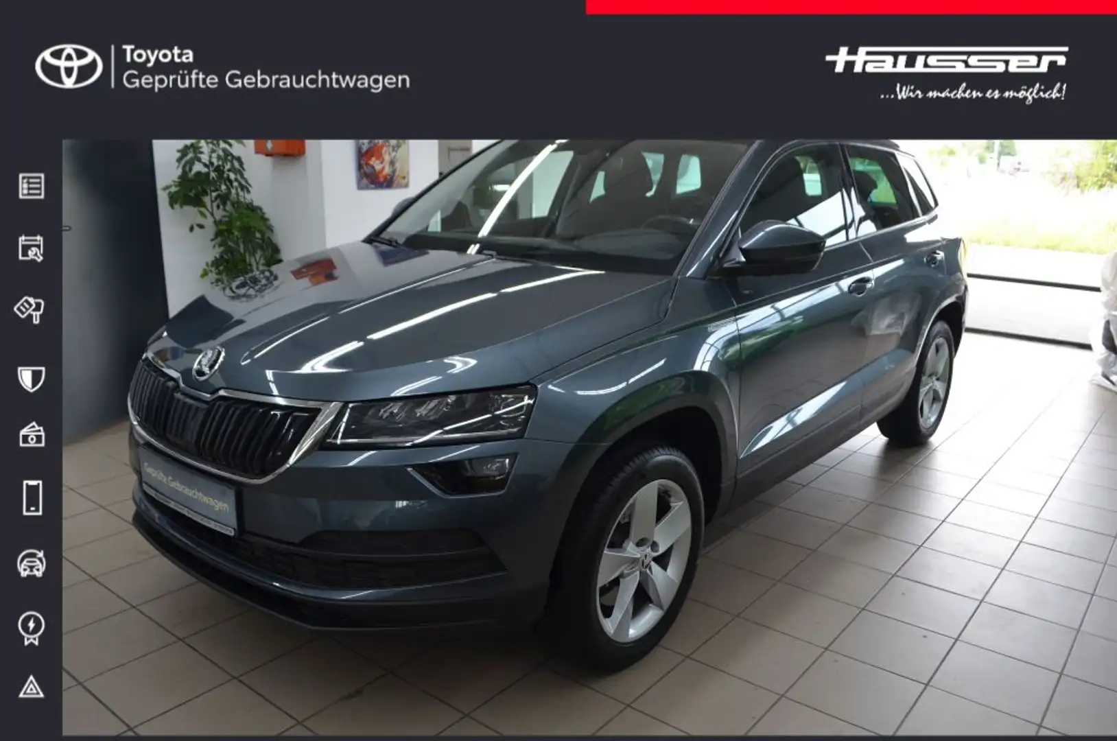 Skoda Karoq 1.0 TSI Ambition*AHK*Allwetterreifen*SHZ Grey - 1