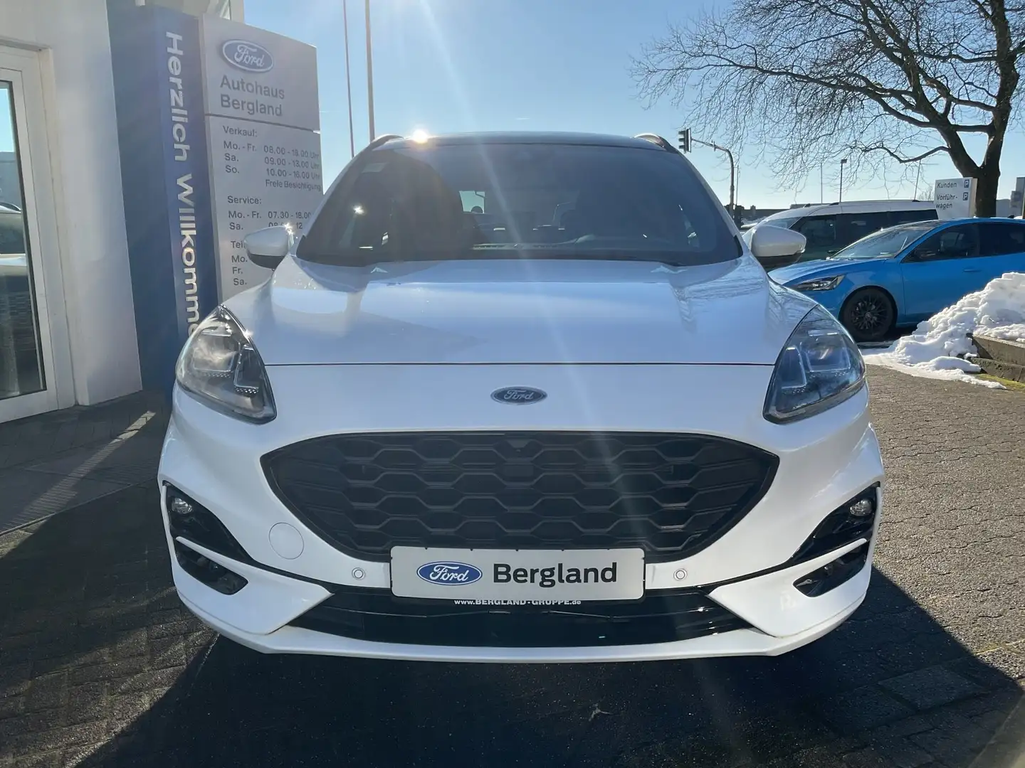Ford Kuga ST-Line X PHEV LED*FGS*NAVI*Ke*RFK*PDC*iACC Weiß - 2