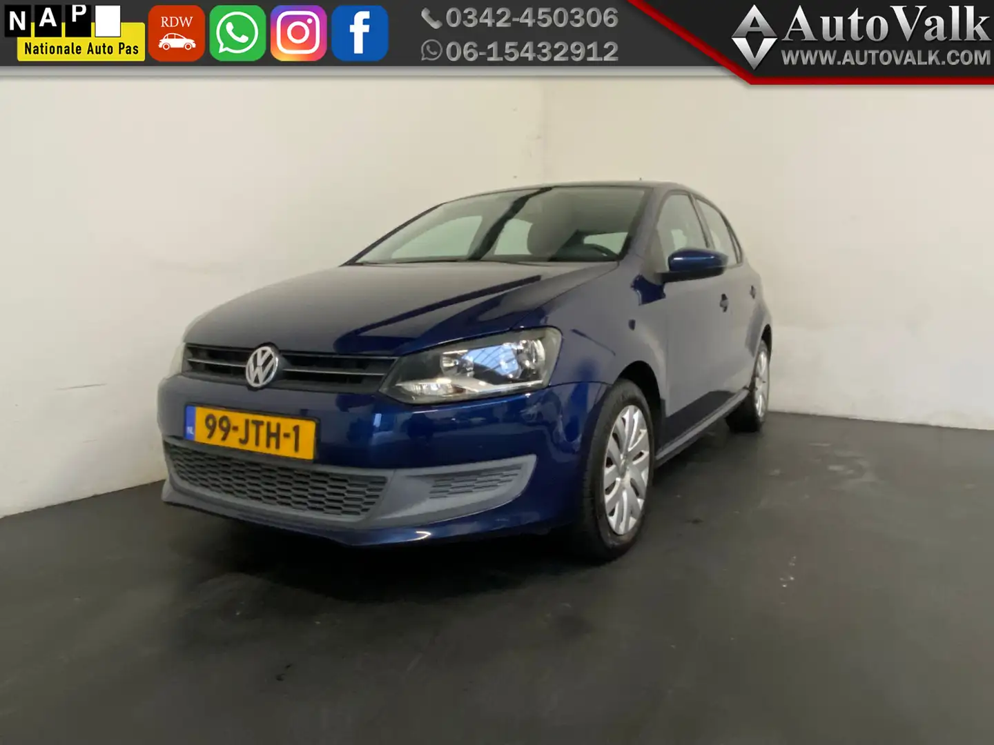 Volkswagen Polo 1.4-16V Comfortline Blauw - 1