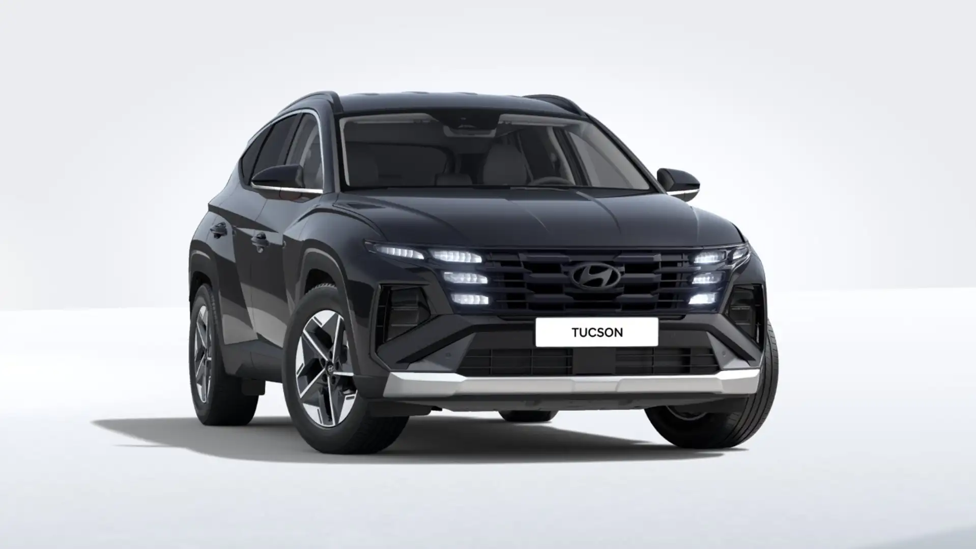 Hyundai TUCSON 1.6 T-GDI Trend FLA SpurH LM AkustikGlas Schwarz - 2