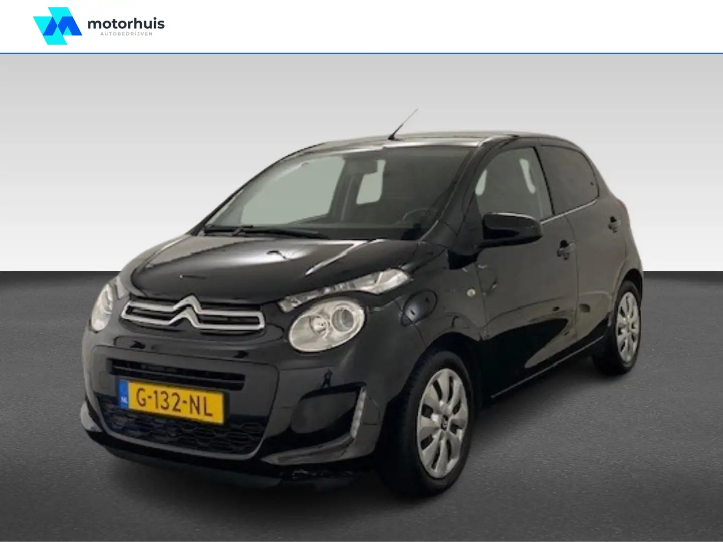 Citroen C1 1.0 VTi 72PK 5DRS Feel / Airconditioning Negro - 1