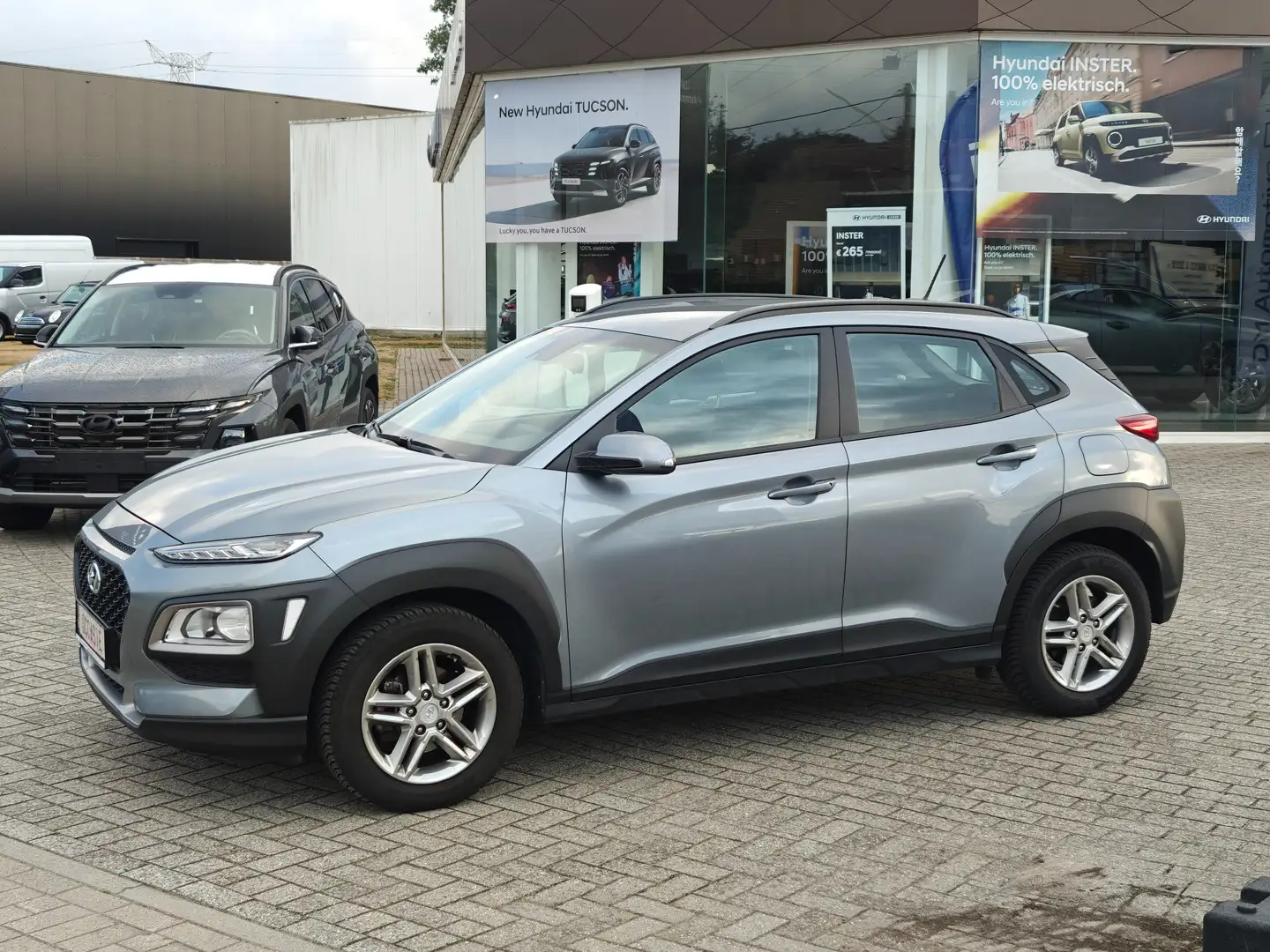 Hyundai KONA Android + Apple Carplay * topconditie * auto airco Grijs - 2