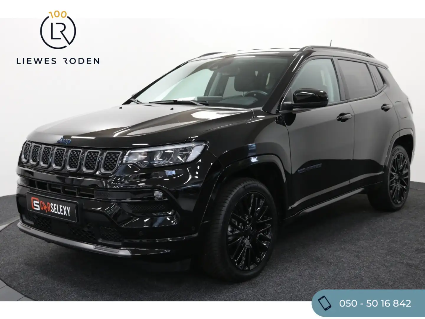 Jeep Compass 4xe 240 PHEV S (Automaat) Zwart - 1