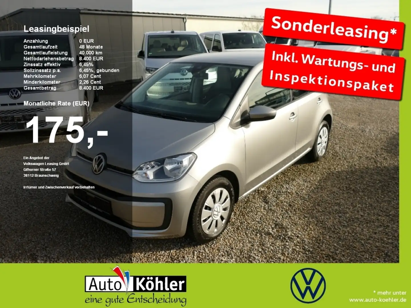 Volkswagen up! move  Radio-Navigation / Rückfahrkamera Plateado - 1