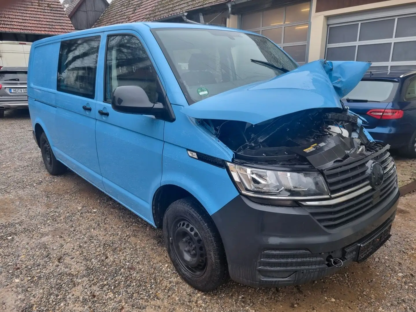 Volkswagen T6.1 Transporter Kasten PLUS EcoProfi 6 Sitzer Bleu - 1