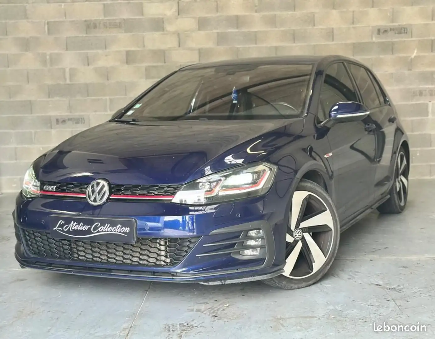 Volkswagen Golf VII Berline GTI Performance BMT-Start-Stopp DSG Bleu - 1
