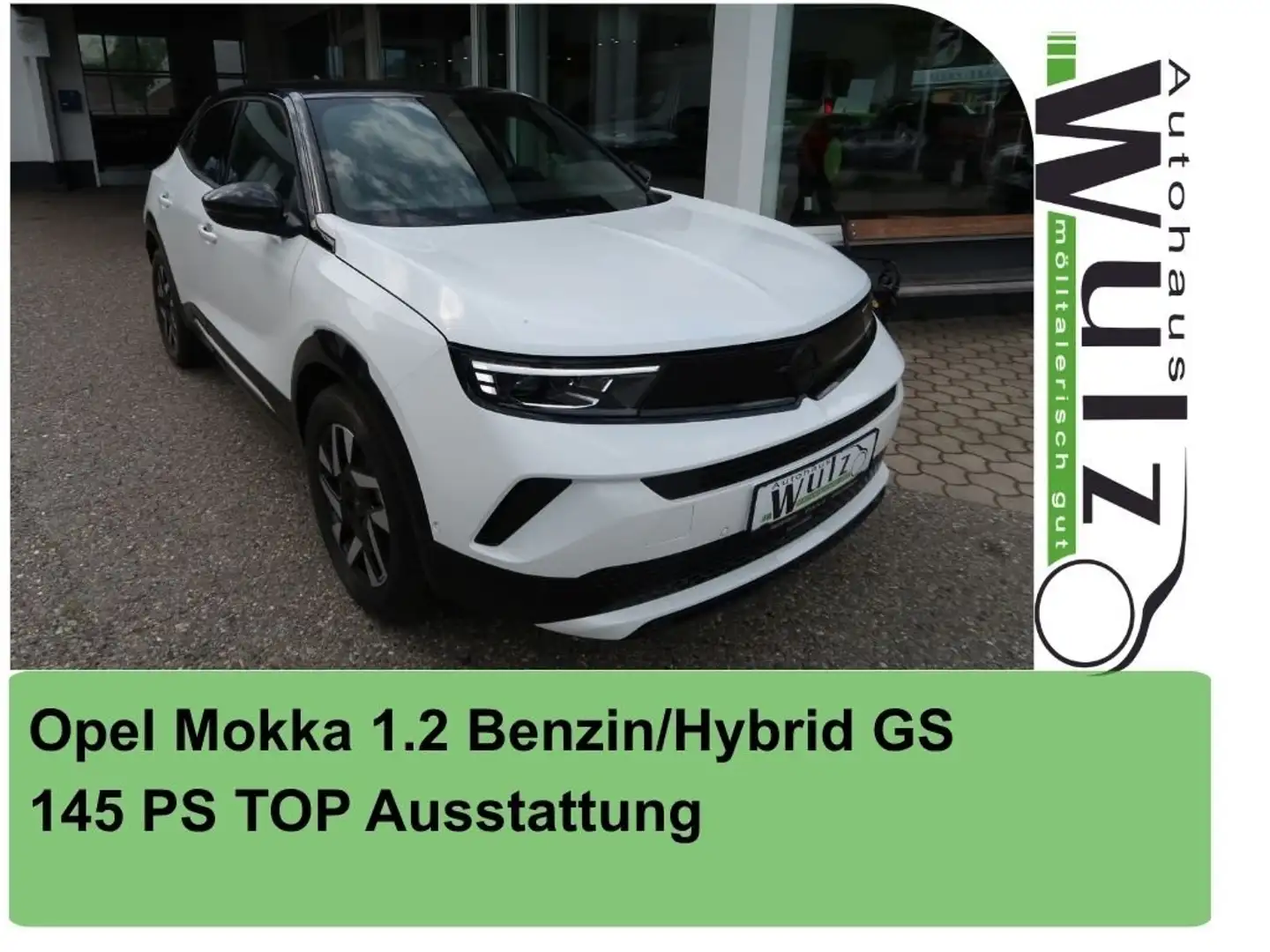 Opel Mokka Mokka 1,2 Direct Injection Turbo mHEV Aut. GS GS Weiß - 1