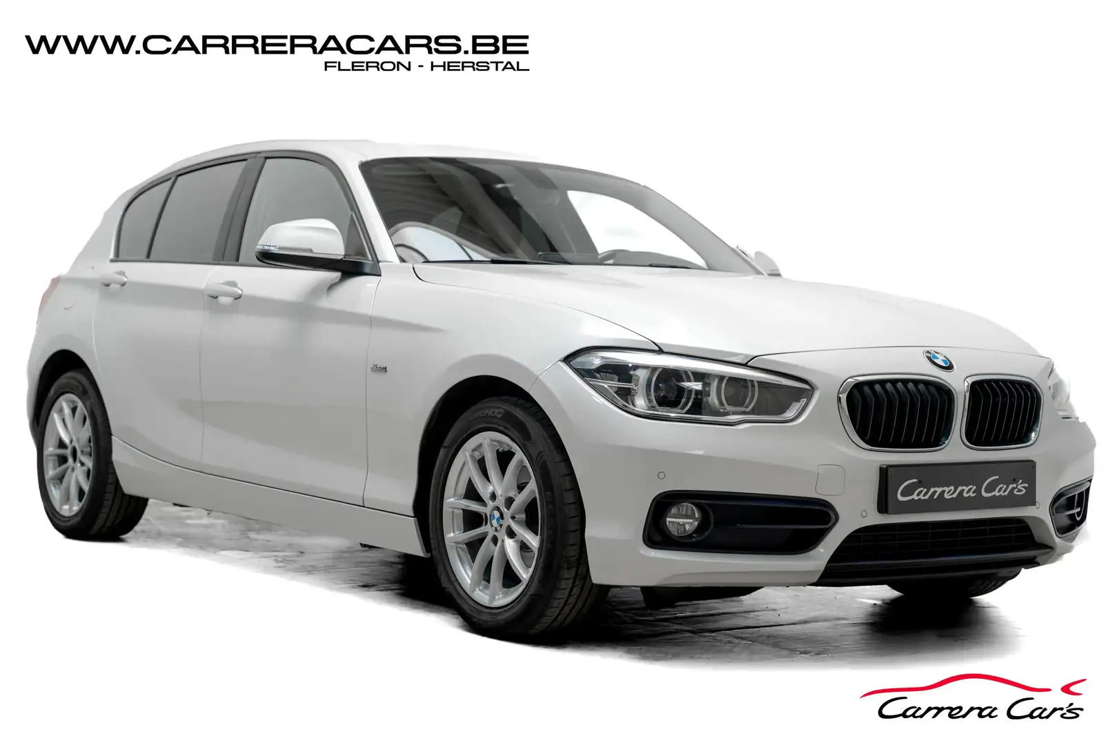 BMW 118 i Sport*|NAVI*CUIR*PDC*CRUISE*GARANTIE 1AN*LED*M*| Biały - 1