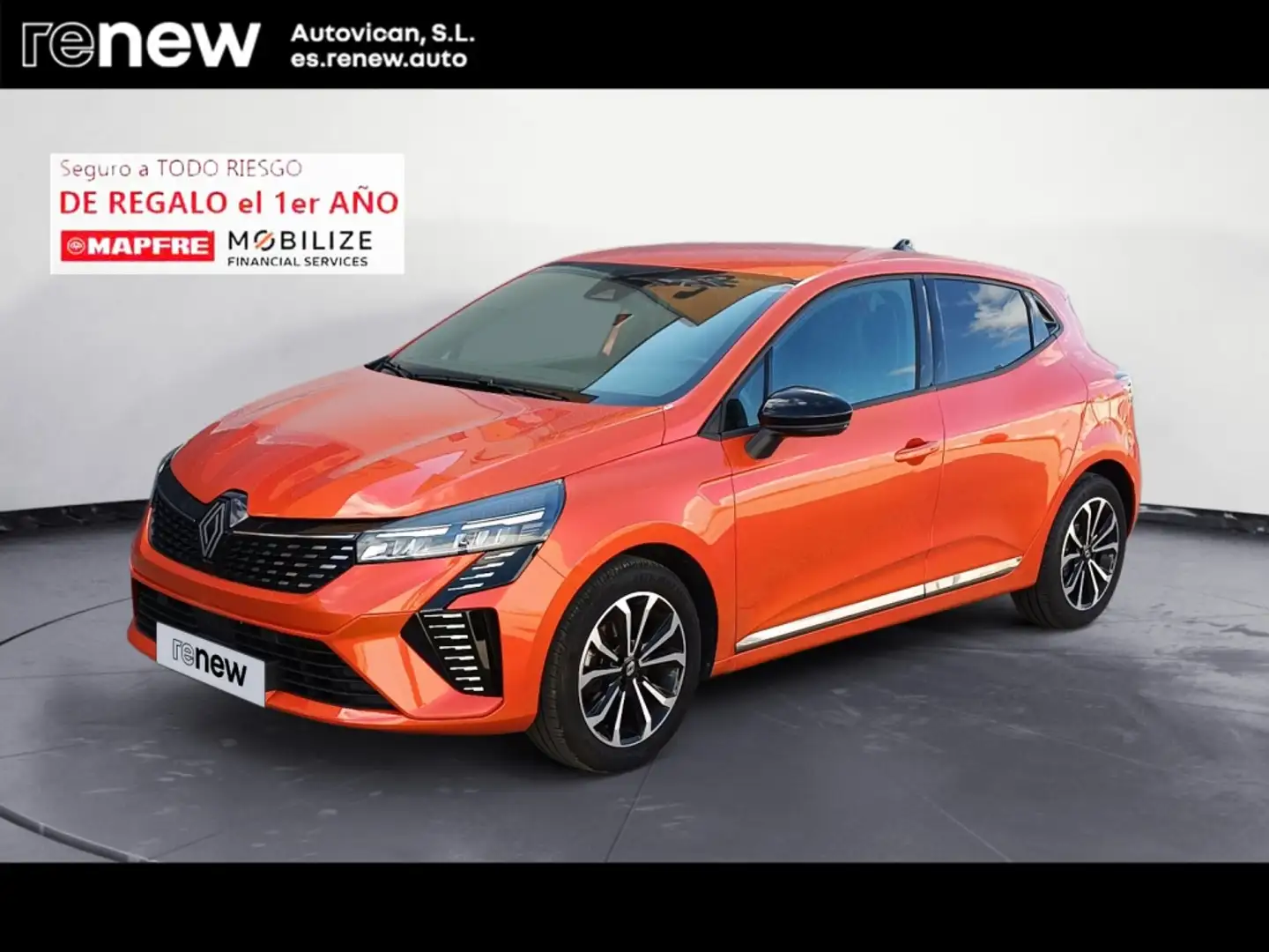 Renault Clio TECHNO TCE 100CV GLP SS Naranja - 1