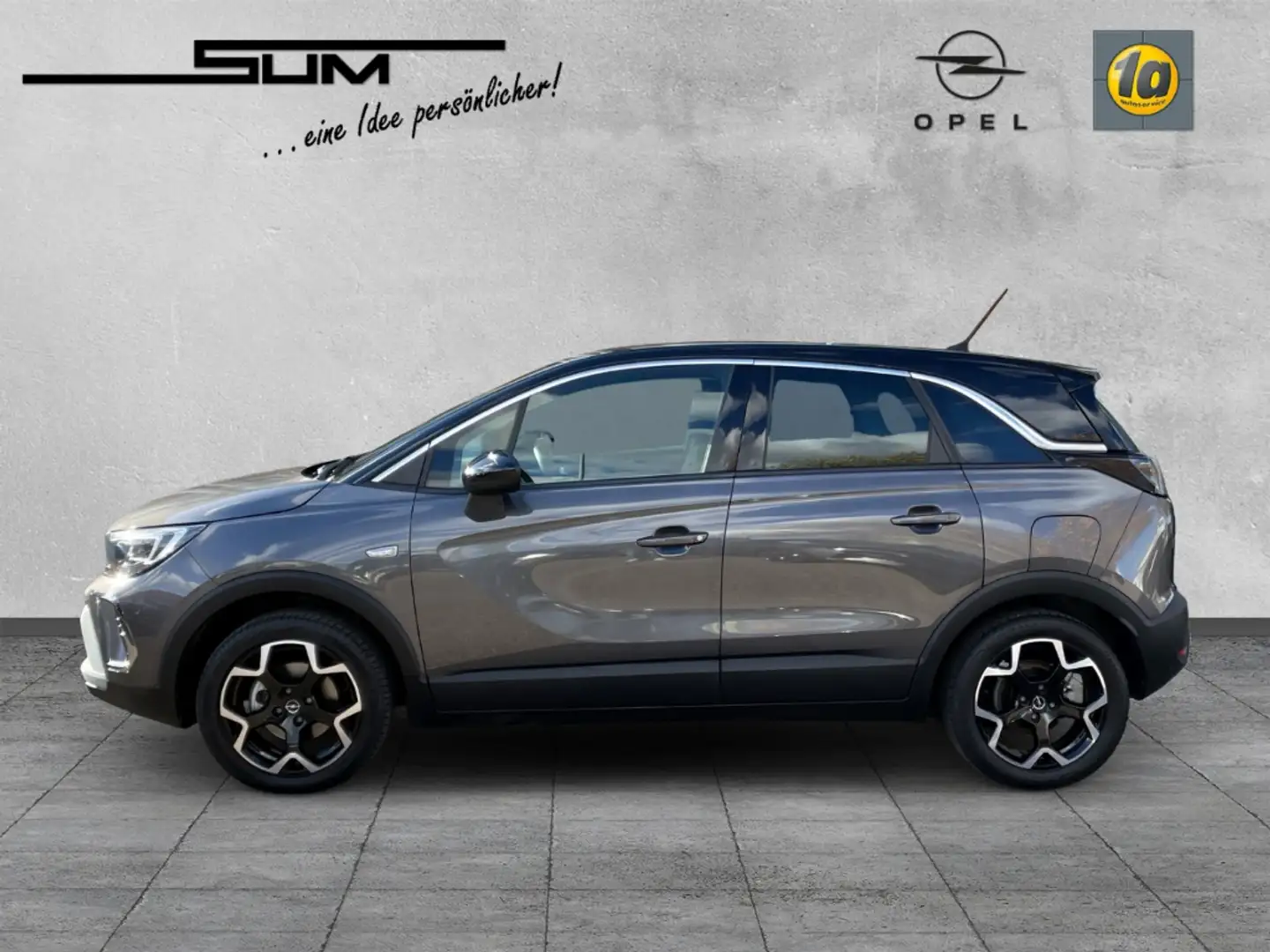 Opel Crossland Elegance Automatik Navi Sitzheiz. LED  Apple SHZ L Grau - 2