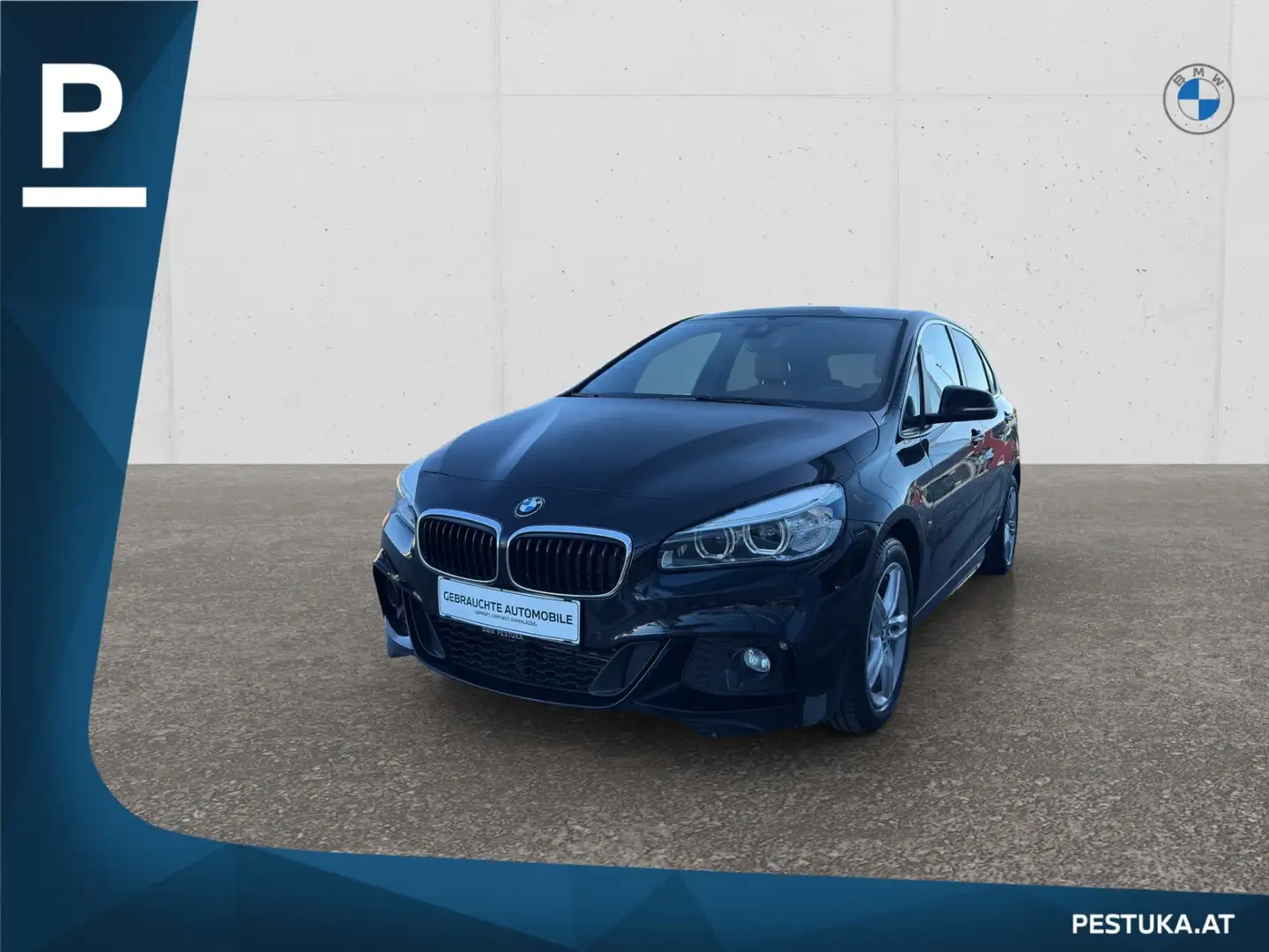 BMW 218 218i Active Tourer Noir - 1