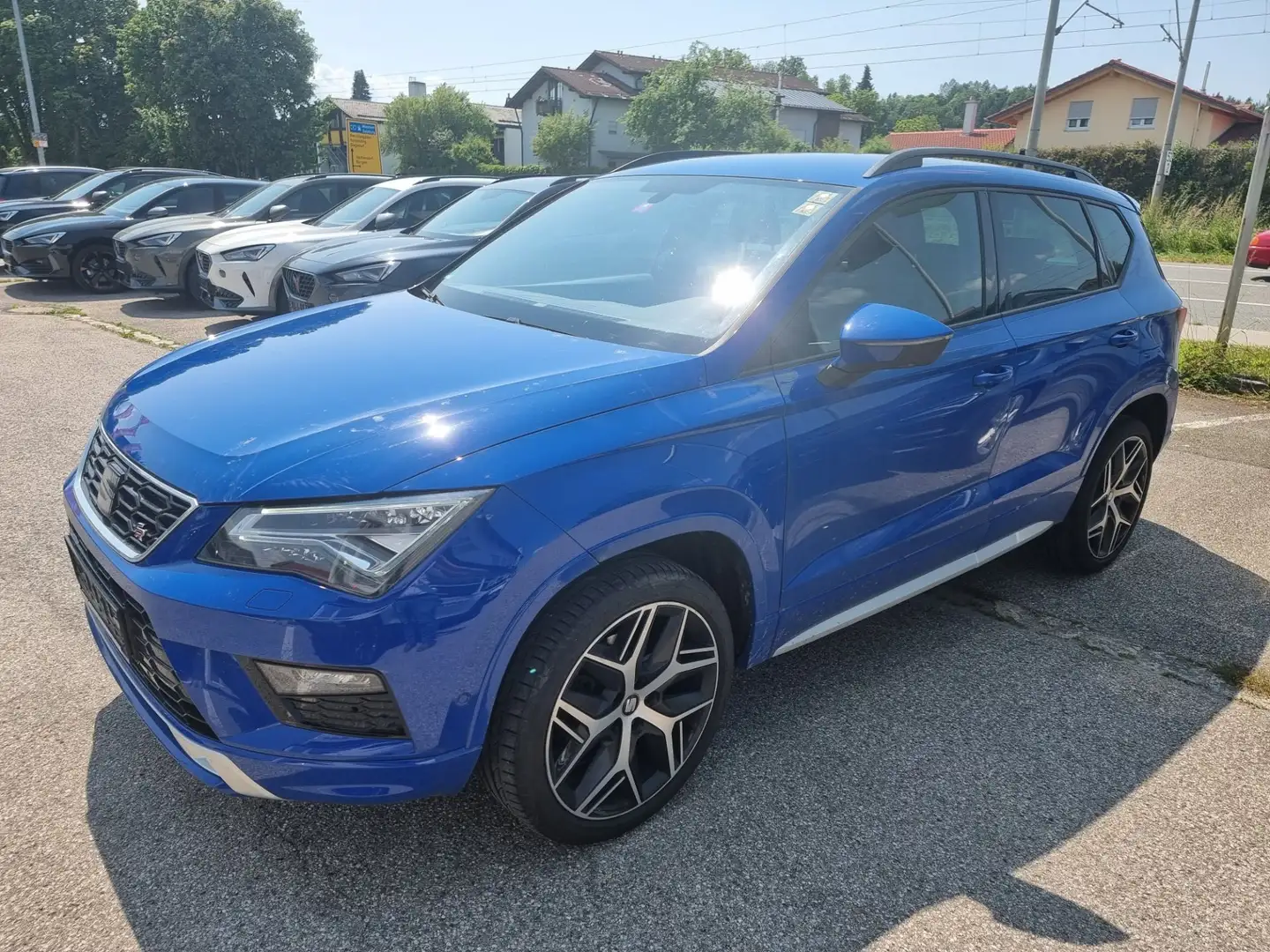 SEAT Ateca FR 1,5 TSI*Navi*AHK*el.Heckklape*BeatsAudio* Modrá - 2