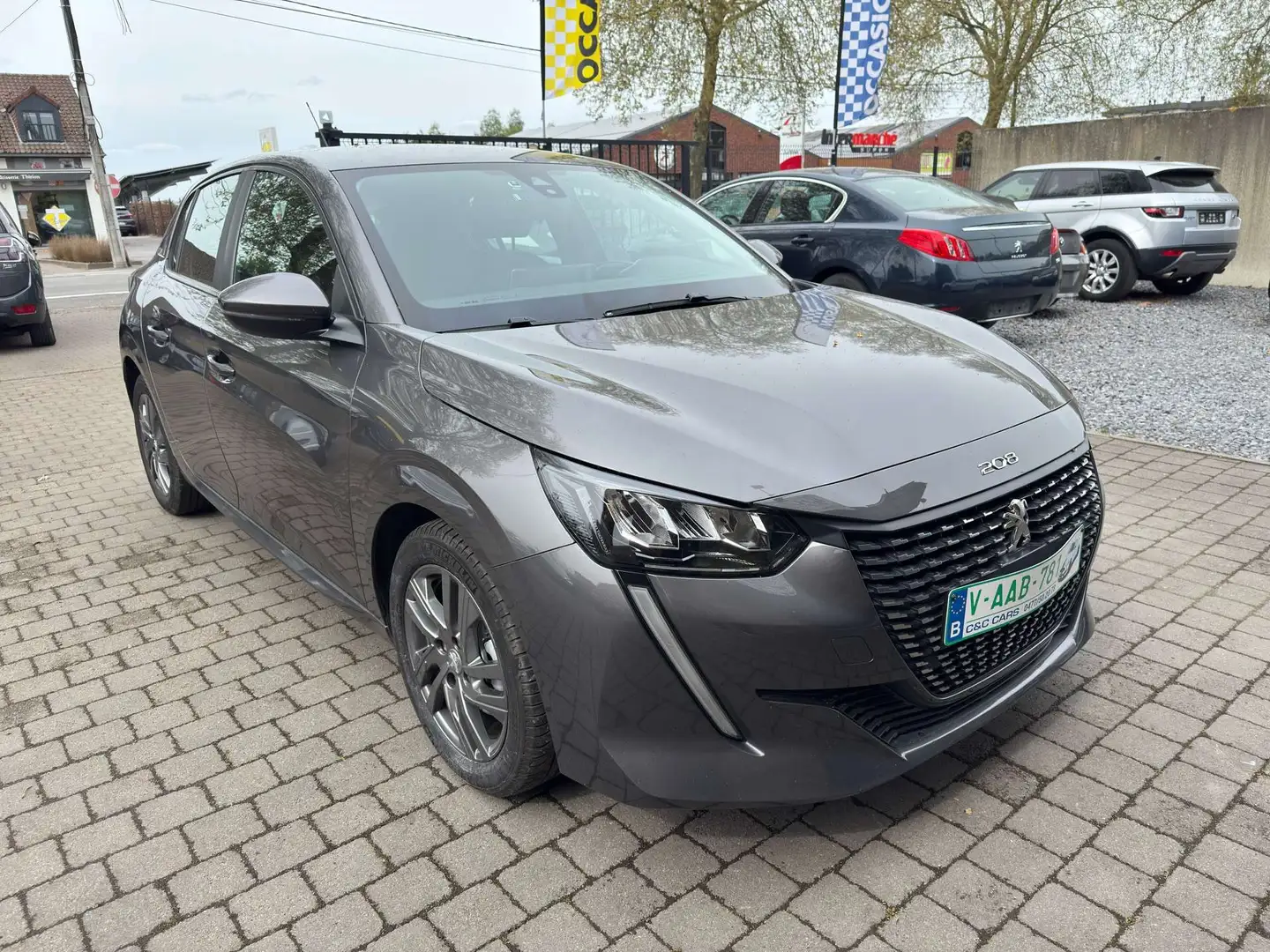 Peugeot 208 1.2i PureTech Allure Pack-GPS-JANTS ALU-..... Gris - 1