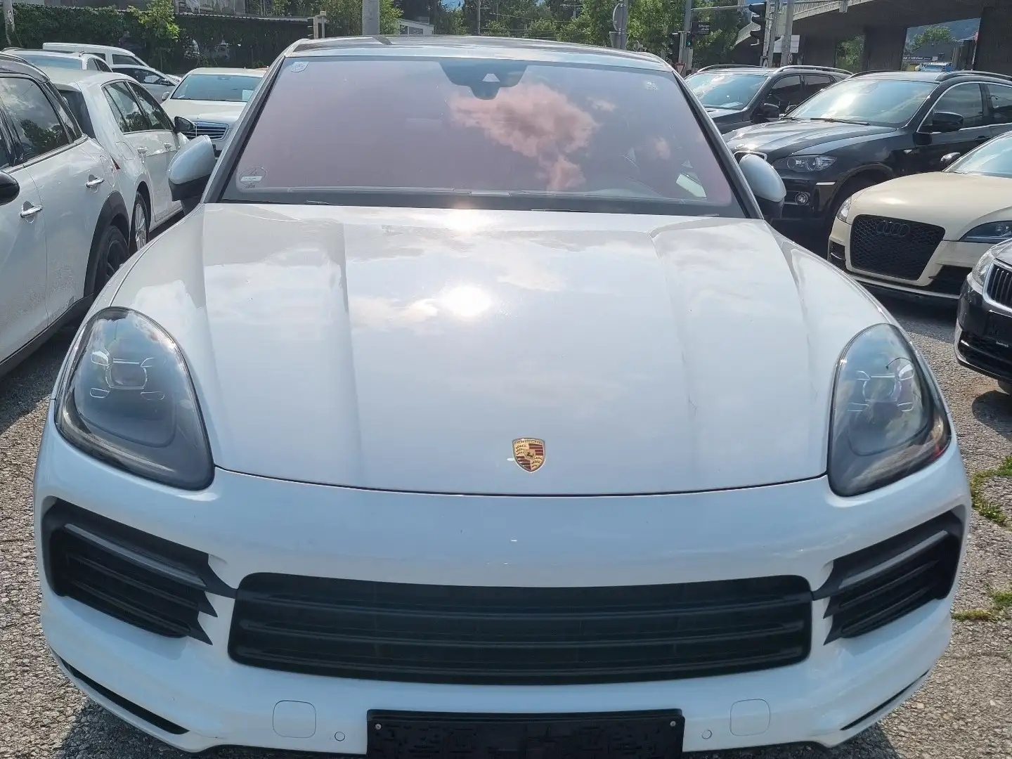 Porsche Cayenne Coupe Aut. Weiß - 2