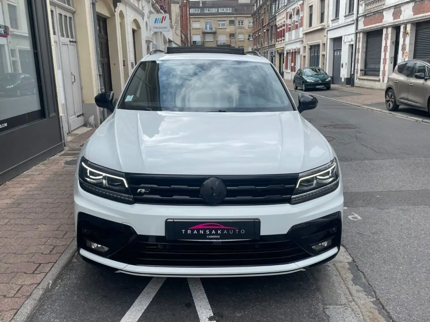 Volkswagen Tiguan 2.0 TDI 150 DSG7 Black R-Line / TOIT OUVRANT / ENTRETIEN VW / SIEGES ELECTRIQUE A MEMOIRE CHAUFFANT Weiß - 2