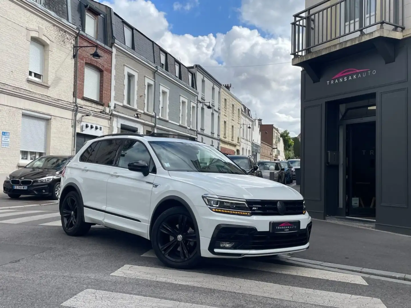 Volkswagen Tiguan 2.0 TDI 150 DSG7 Black R-Line / TOIT OUVRANT / ENTRETIEN VW / SIEGES ELECTRIQUE A MEMOIRE CHAUFFANT Weiß - 1