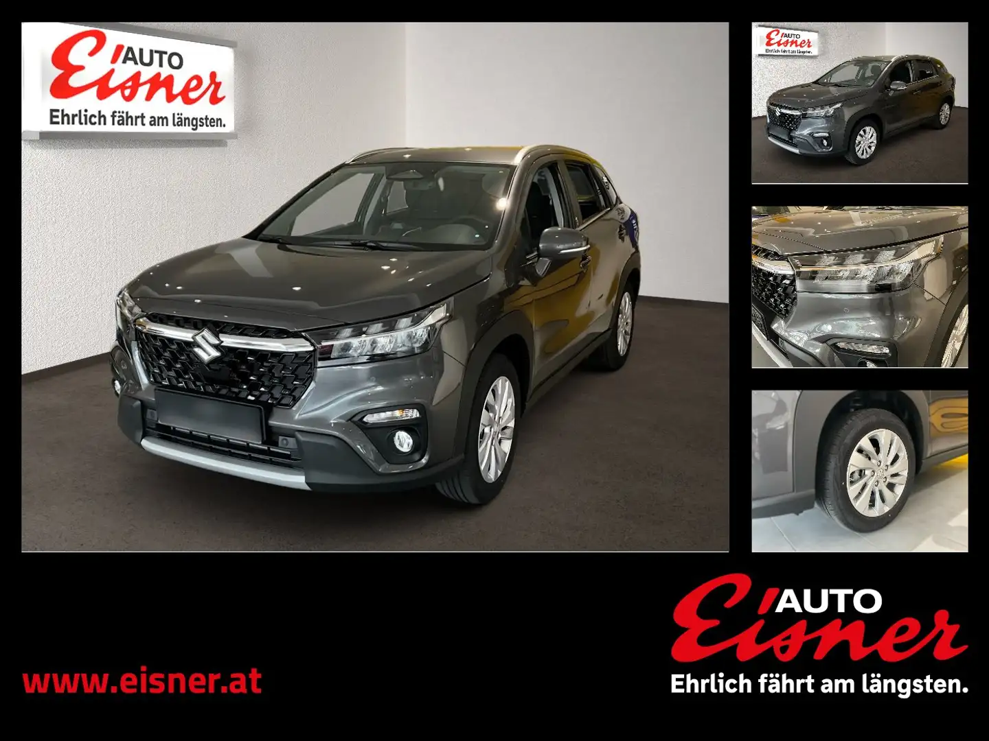 Suzuki S-Cross 1.4 Boosterjet Shine Allgrip 2xKlima ACC Grau - 1