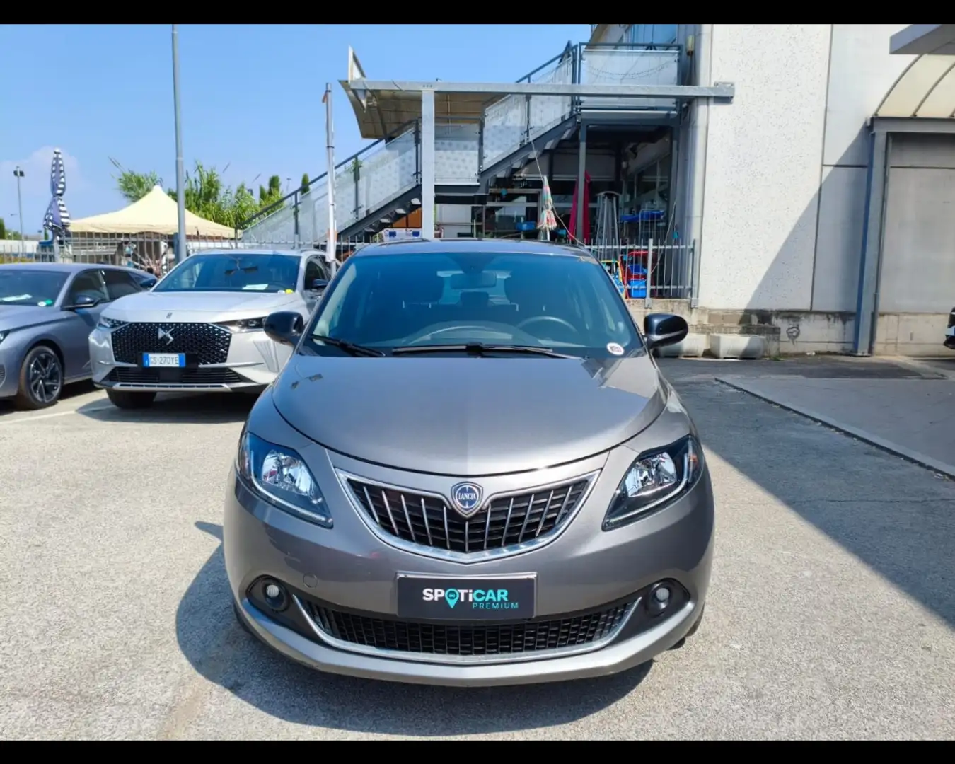 Lancia Ypsilon 1.0 FireFly Hybrid Platino Grigio - 2
