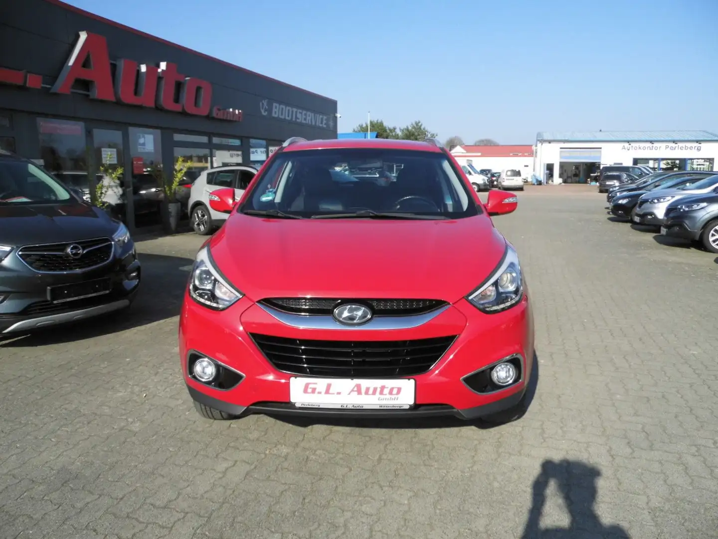 Hyundai iX35 FIFA World Cup Edition SHZ/AHK/TEMP Rot - 2
