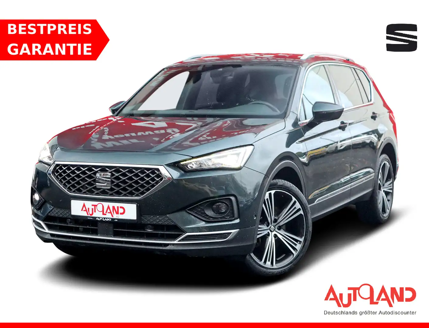 SEAT Tarraco 2.0 TDI Xcellence 4Drive LED Navi ACC Grün - 1