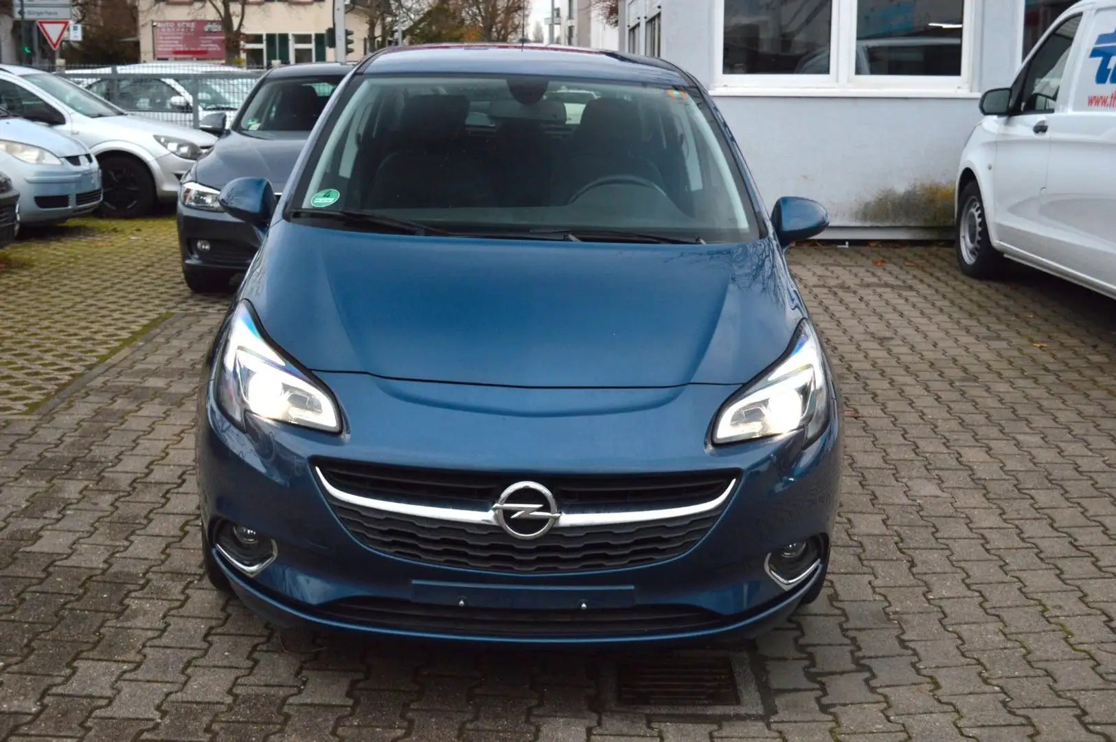 Opel Corsa E Sport Inno. 1.HD! RFK! Voll S-Heft! Blau - 2