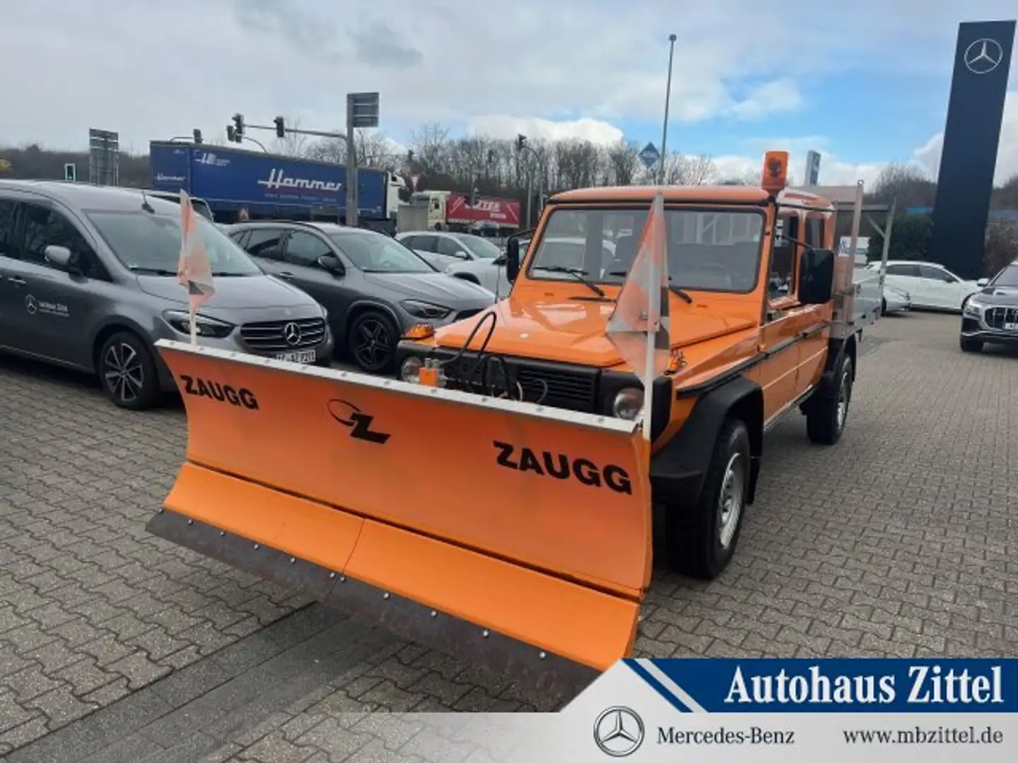 Puch 290 GDC Kipper OFF.Kasten Orange - 1