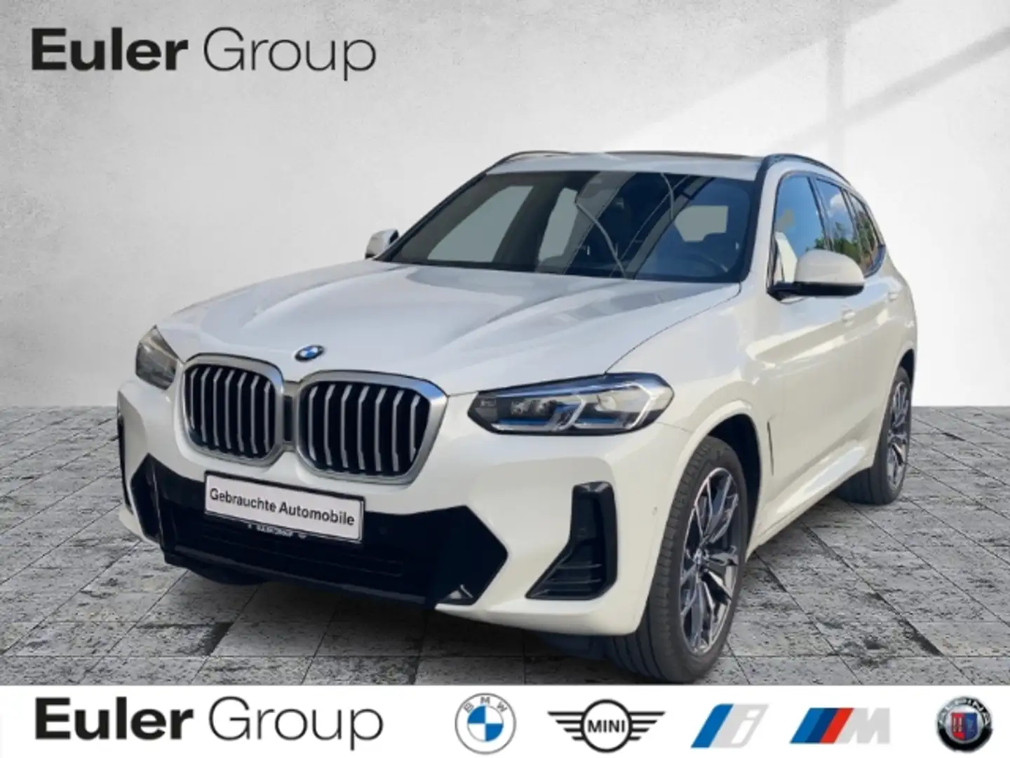 BMW X3 xDrive 20d M-Sport HUD StandHZG AHK Panodach Navi Weiß - 1